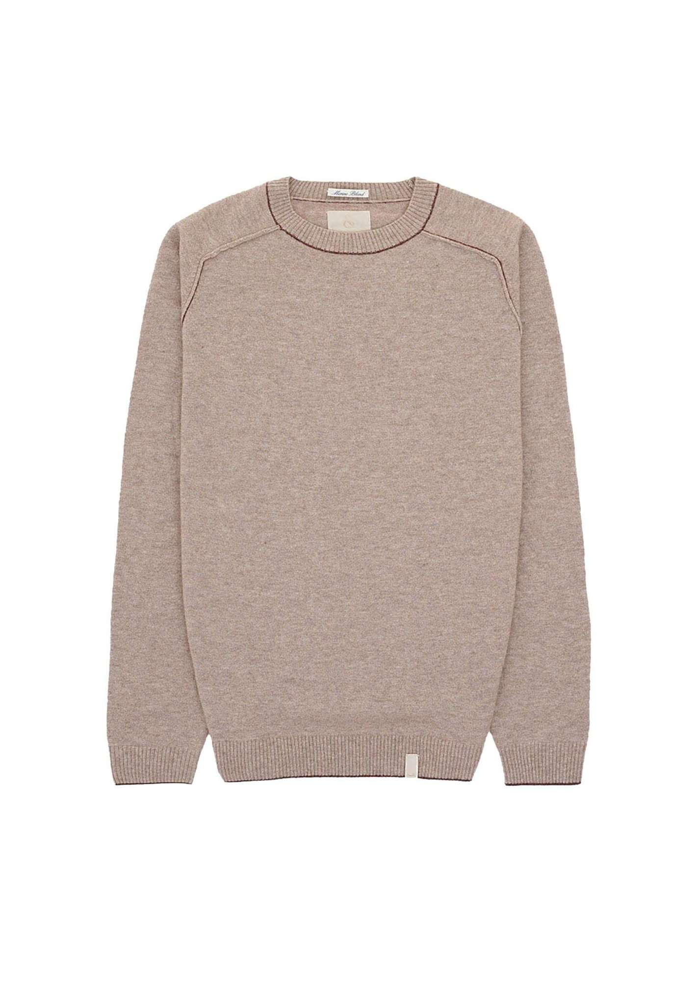 Roundneck-Merino Blend in Tent Pullover Colours and Sons