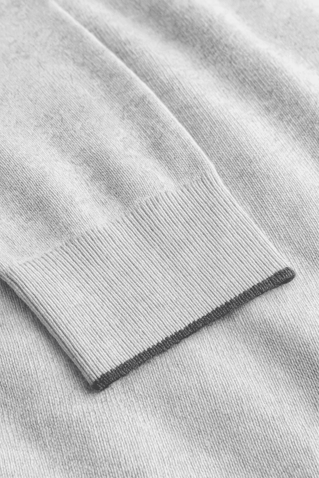 Turleneck-Merino Blend in Silver Pullover Colours and Sons