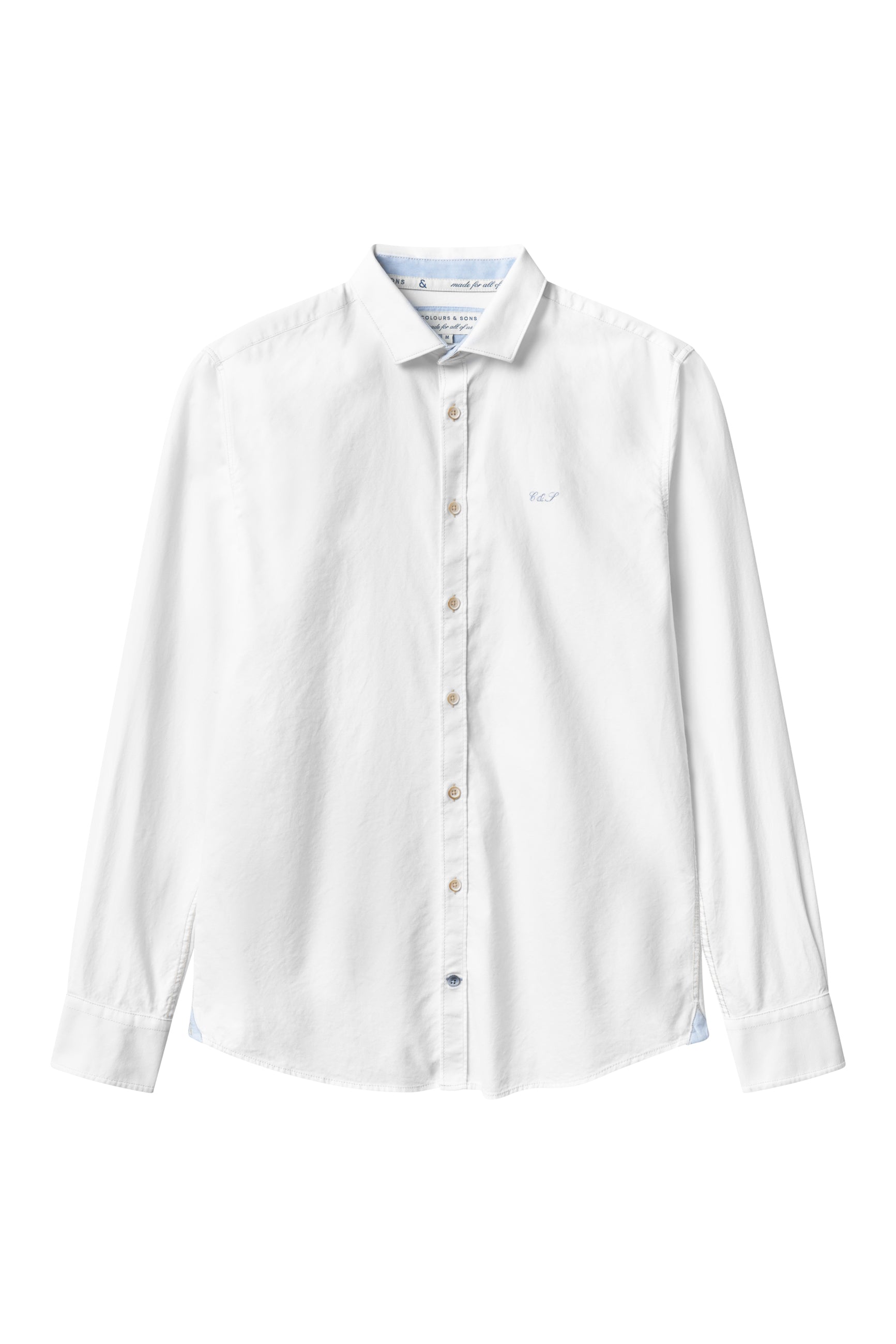 Shirt-Soft Oxford in White Hemden Colours and Sons