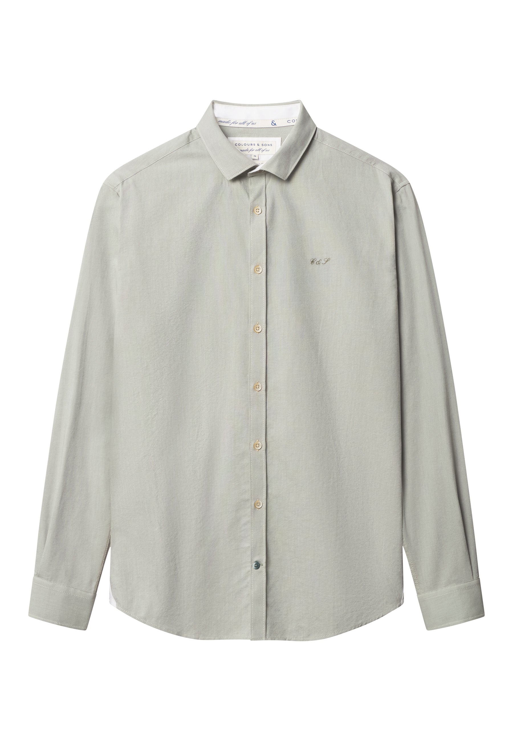 Shirt-Soft Oxford in Matcha Hemden Colours and Sons