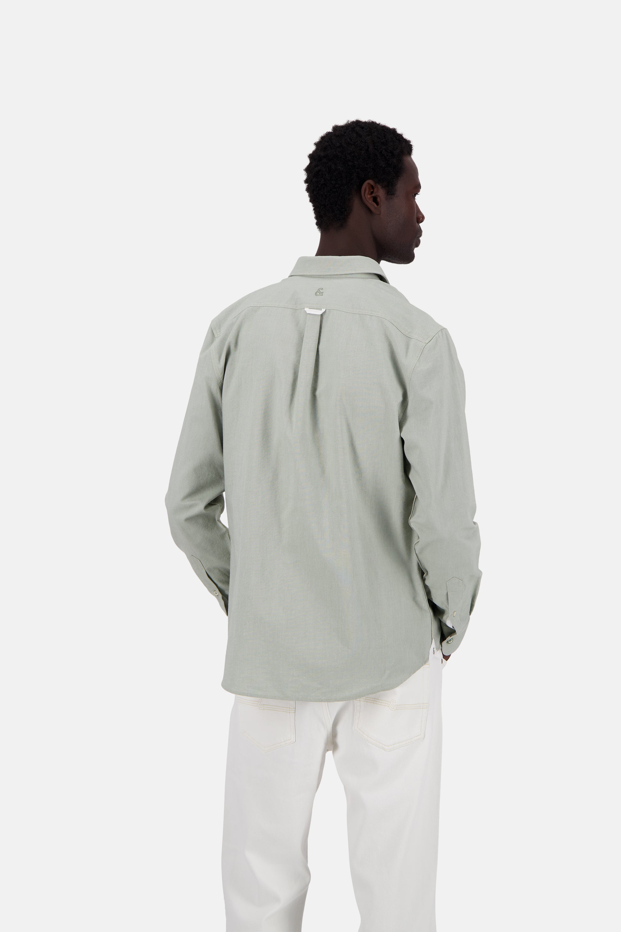 Shirt-Soft Oxford in Matcha Hemden Colours and Sons