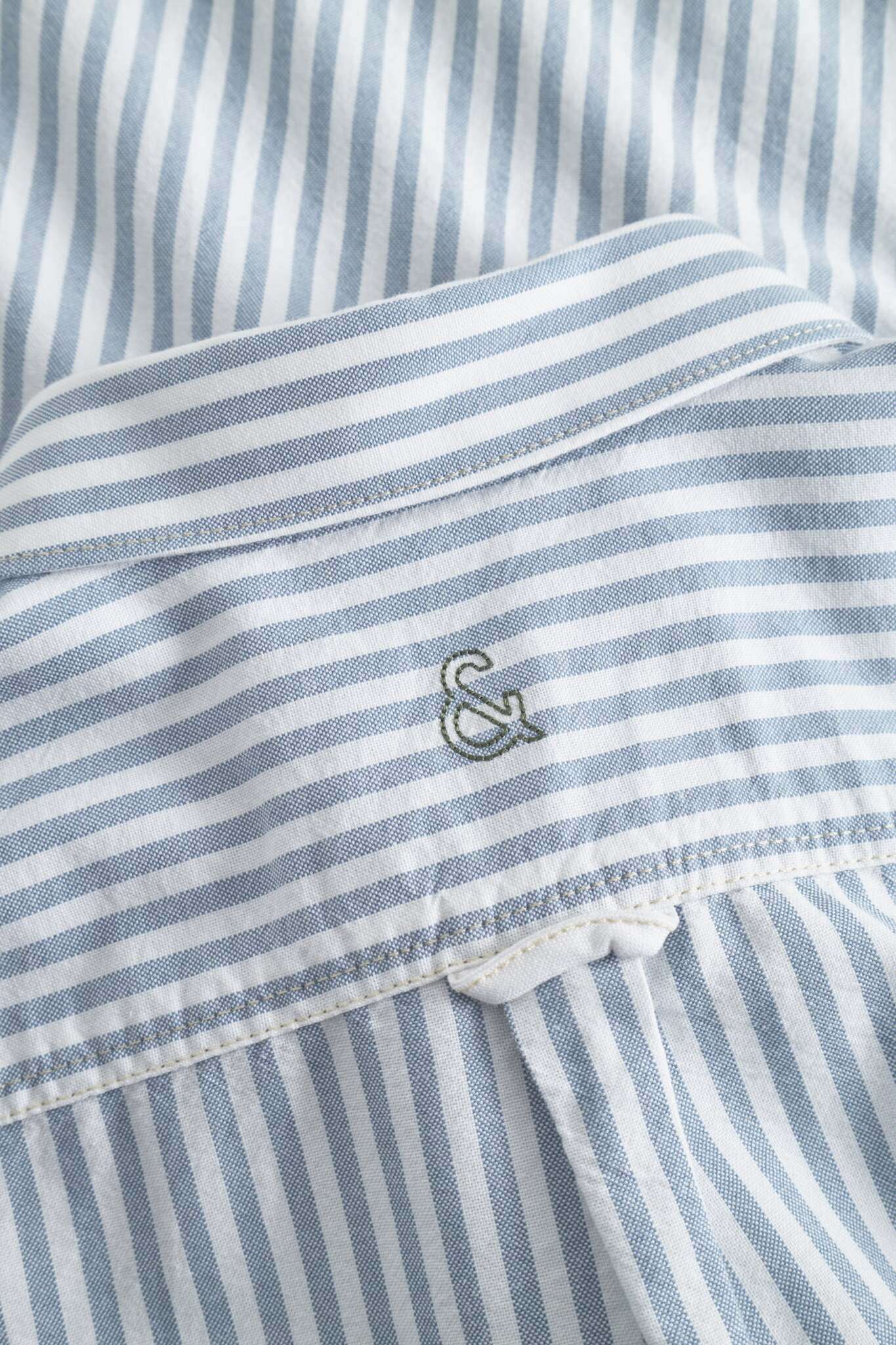 Shirt-Soft Oxford Stripes in Sky Stripes Hemden Colours and Sons