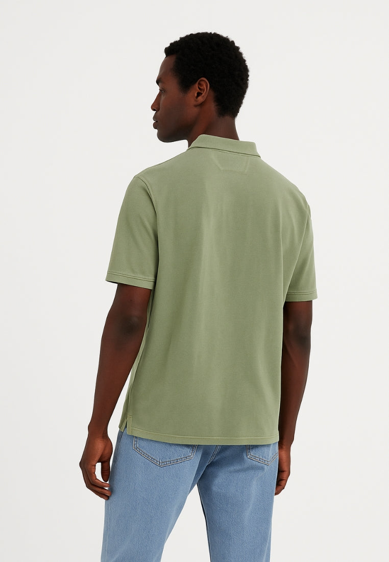 Polo-Garment Dyed in Wasabi T-Shirts Colours and Sons