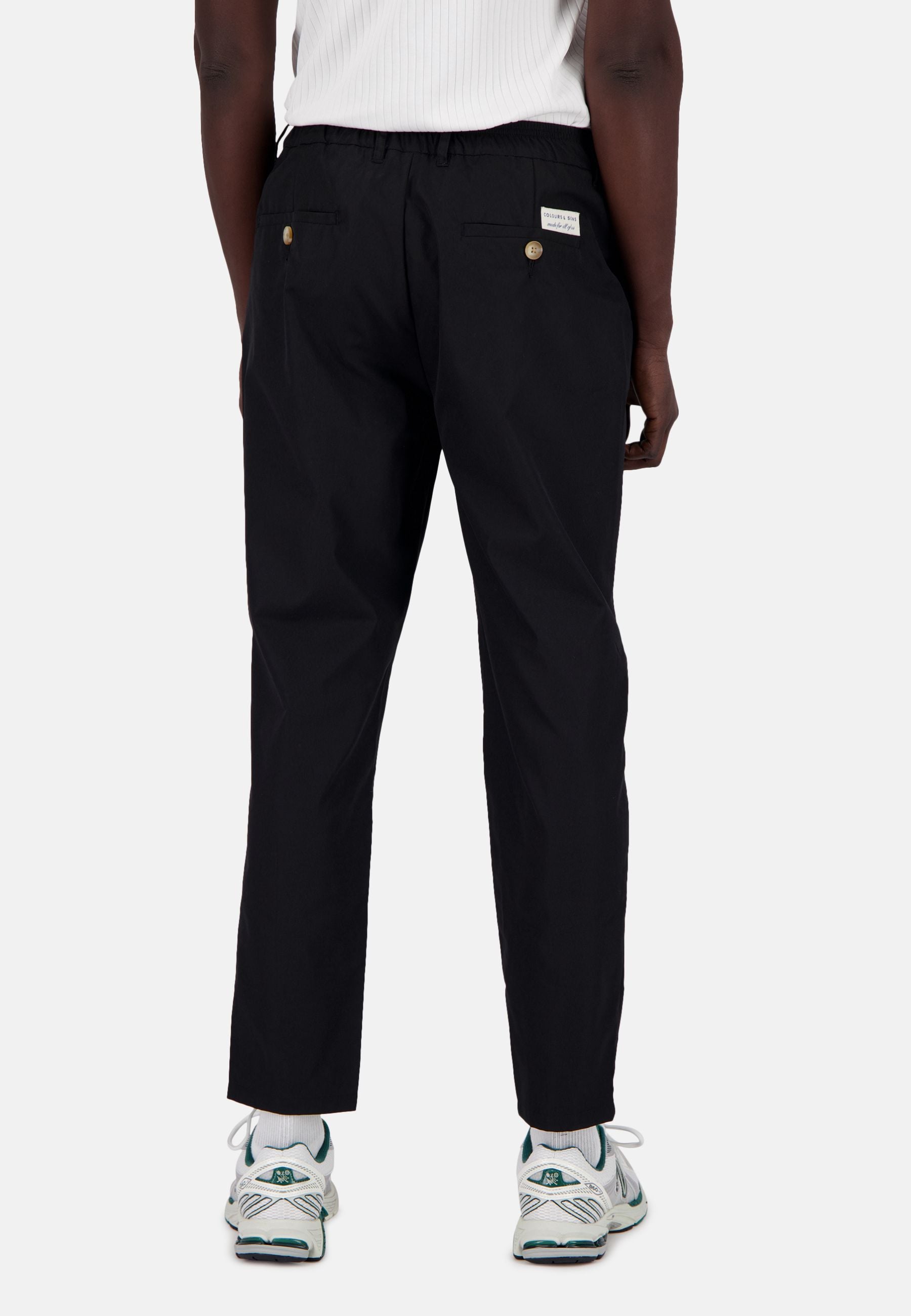 Pants-Cropped in Black Hosen Colours and Sons