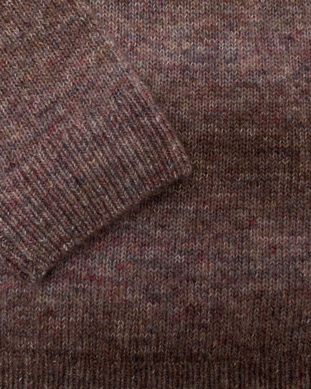 Turtleneck Degradé in Old Rose Stripes Pullover Colours and Sons   