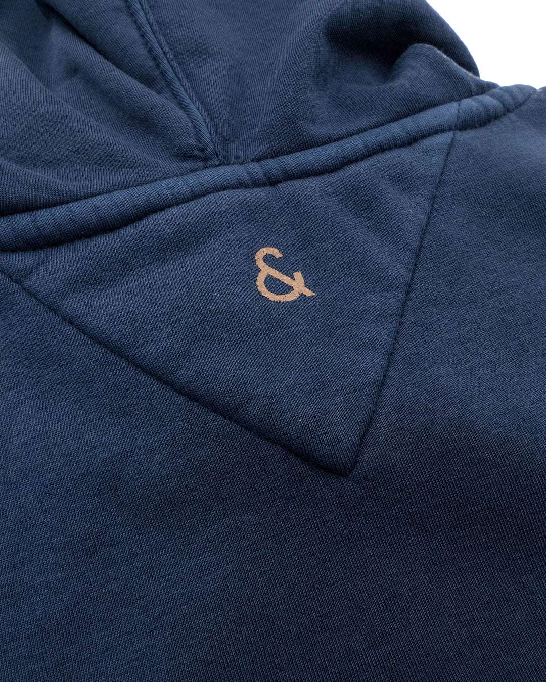 Hoodie-Zip Pigment Dyed in Midnight Sweatjacken Colours and Sons   