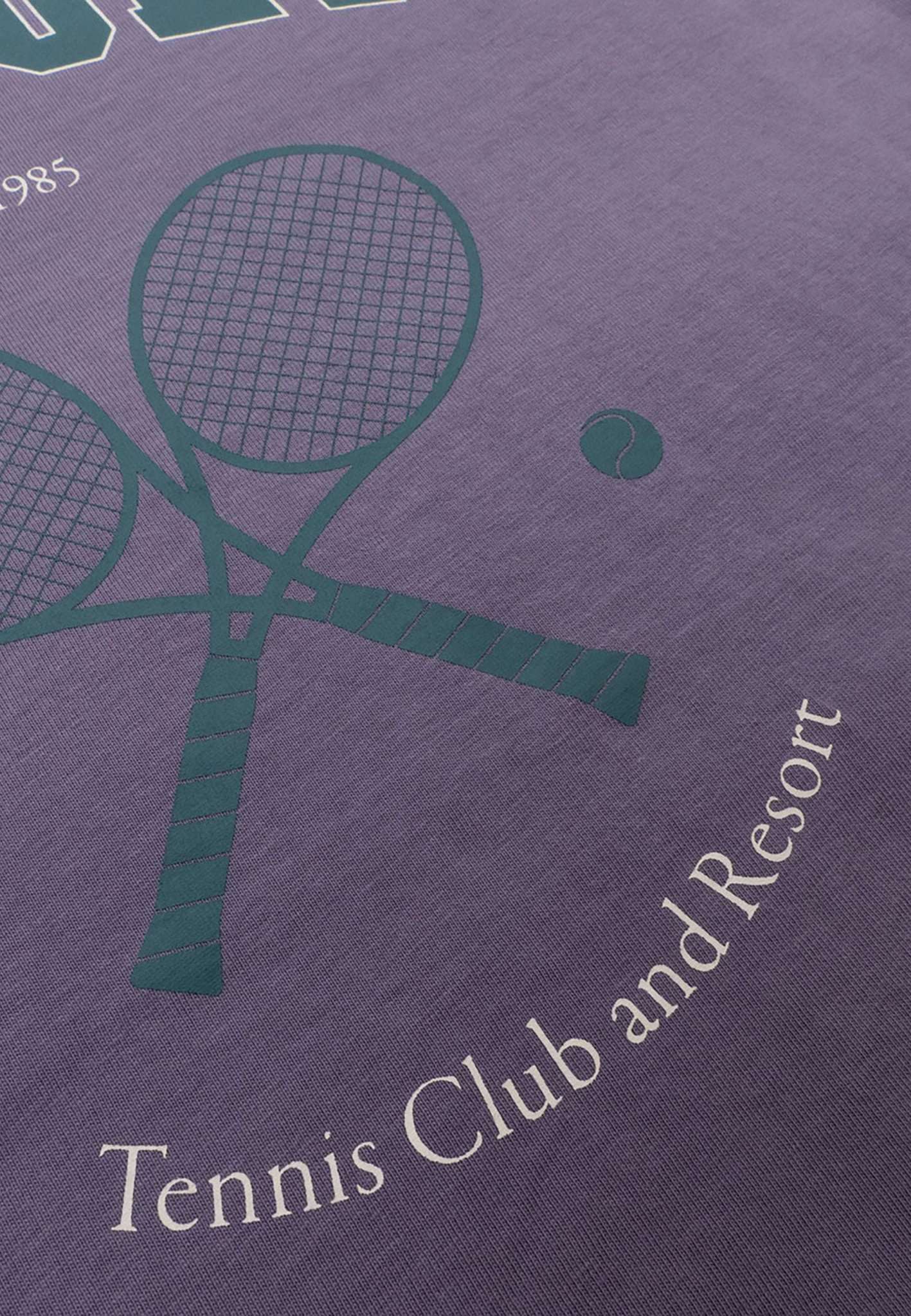 T-Shirt Printed in Racquet T-Shirts Colours and Sons   
