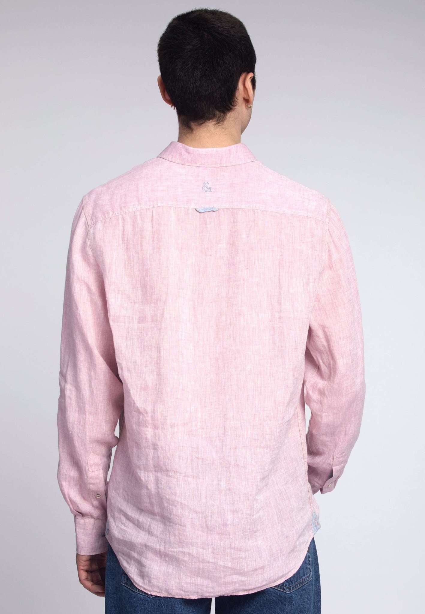 Shirt Linen in Grape Hemden Colours and Sons   
