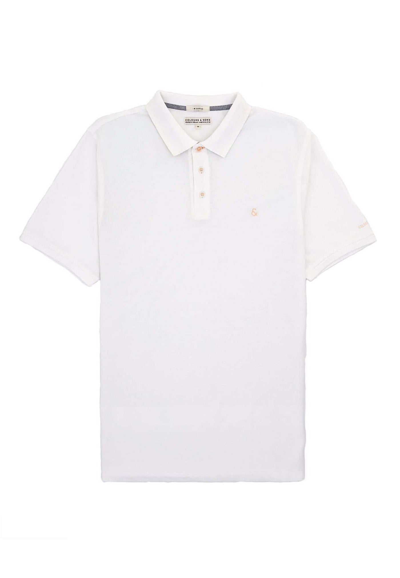 Polo Washed in White Polos Colours and Sons   
