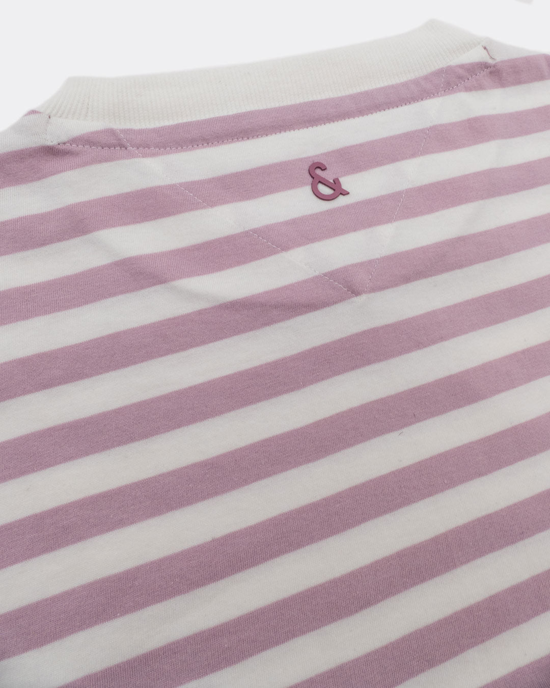 T-Shirt - Breton Stripes in Grape Stripes T-Shirts Colours and Sons   