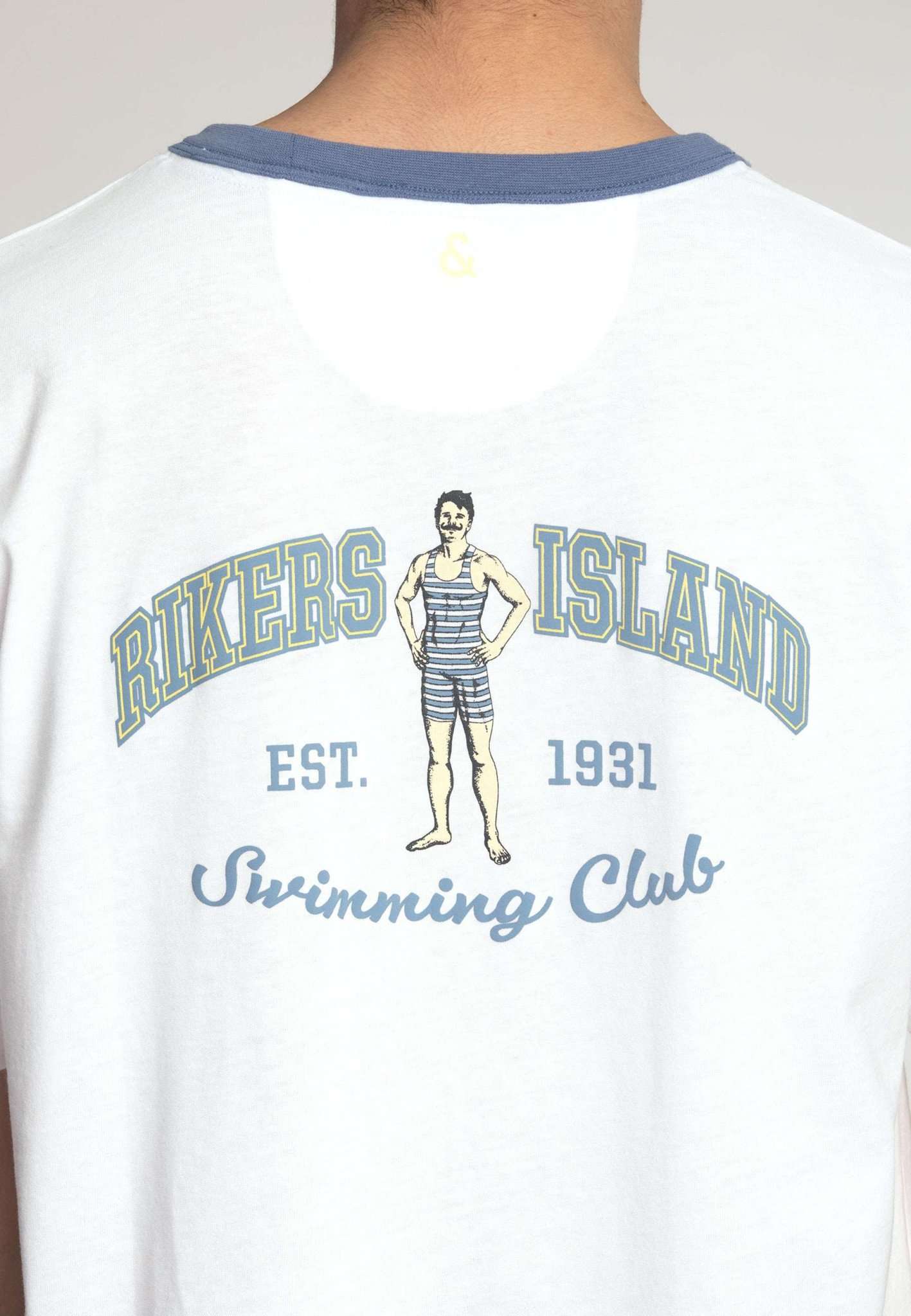 T-Shirt Rikers Print in Rikers White T-Shirts Colours and Sons   