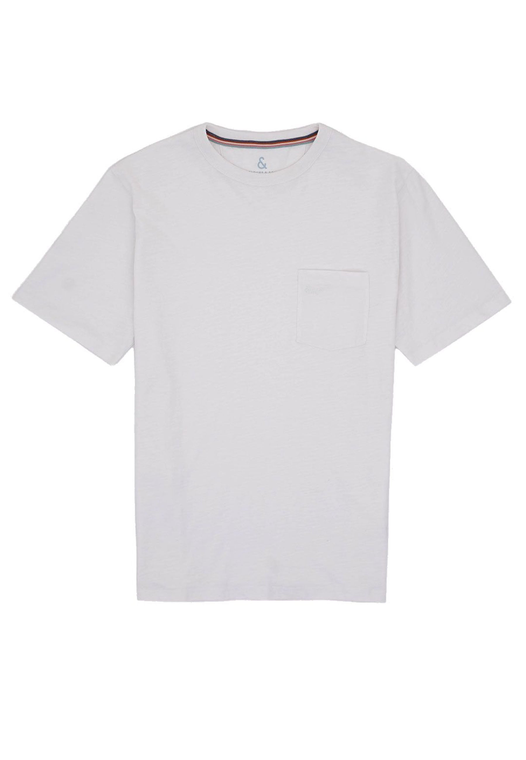 T-Shirt Slub in White T-Shirts Colours and Sons   