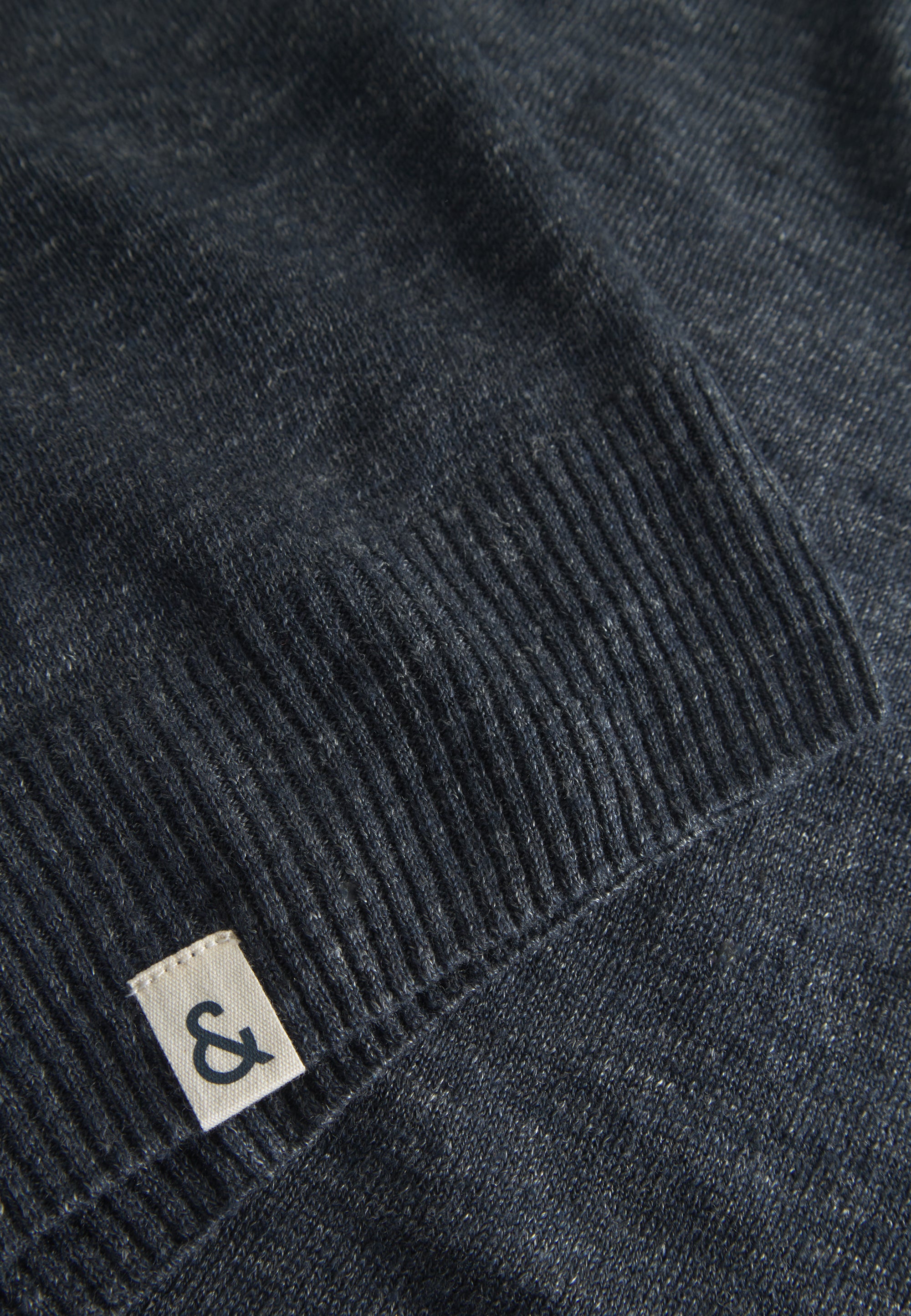 Roundneck-Linen in Navy Pullover Colours and Sons   