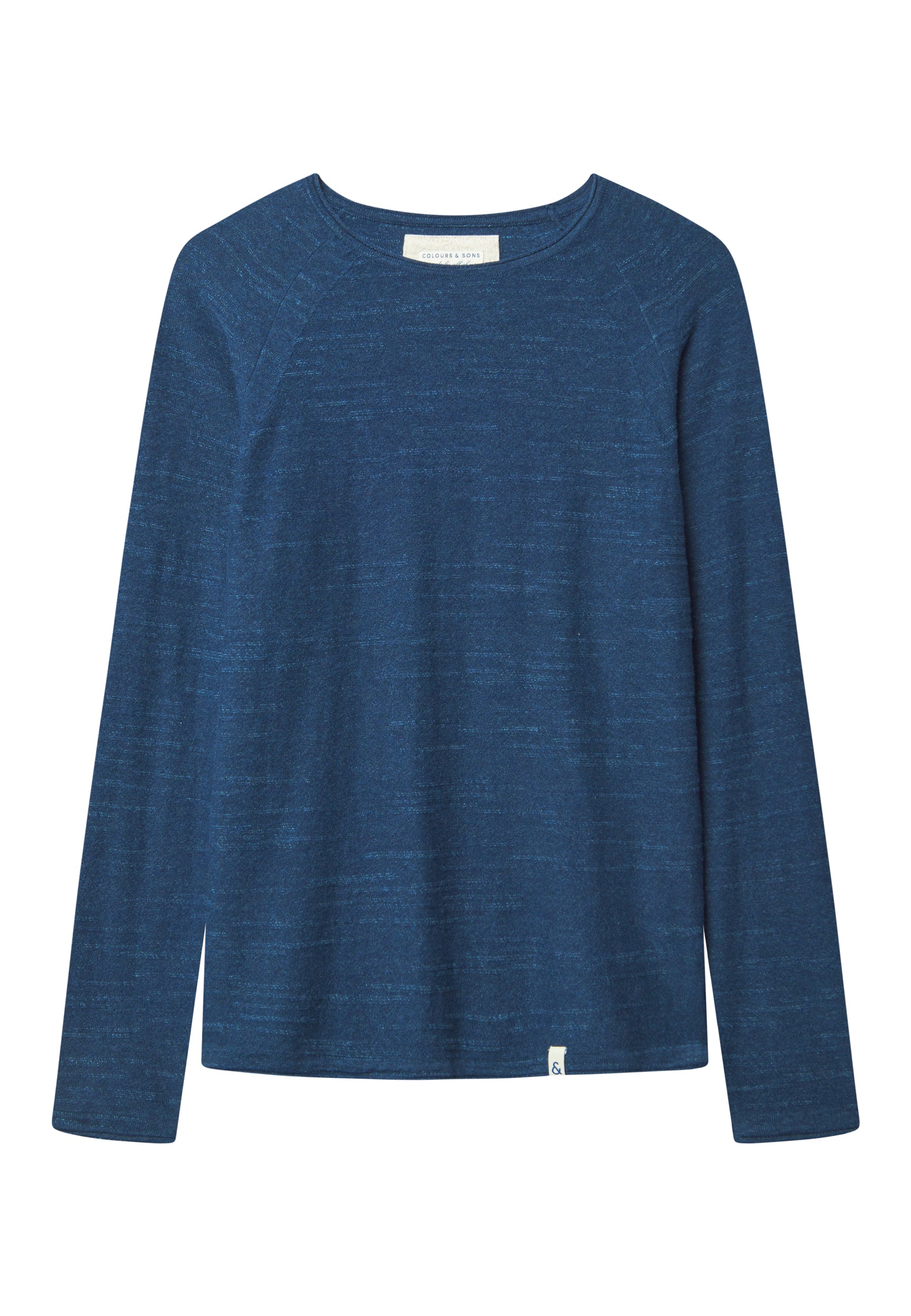 Roundneck-Slub in Navy Pullover Colours and Sons   