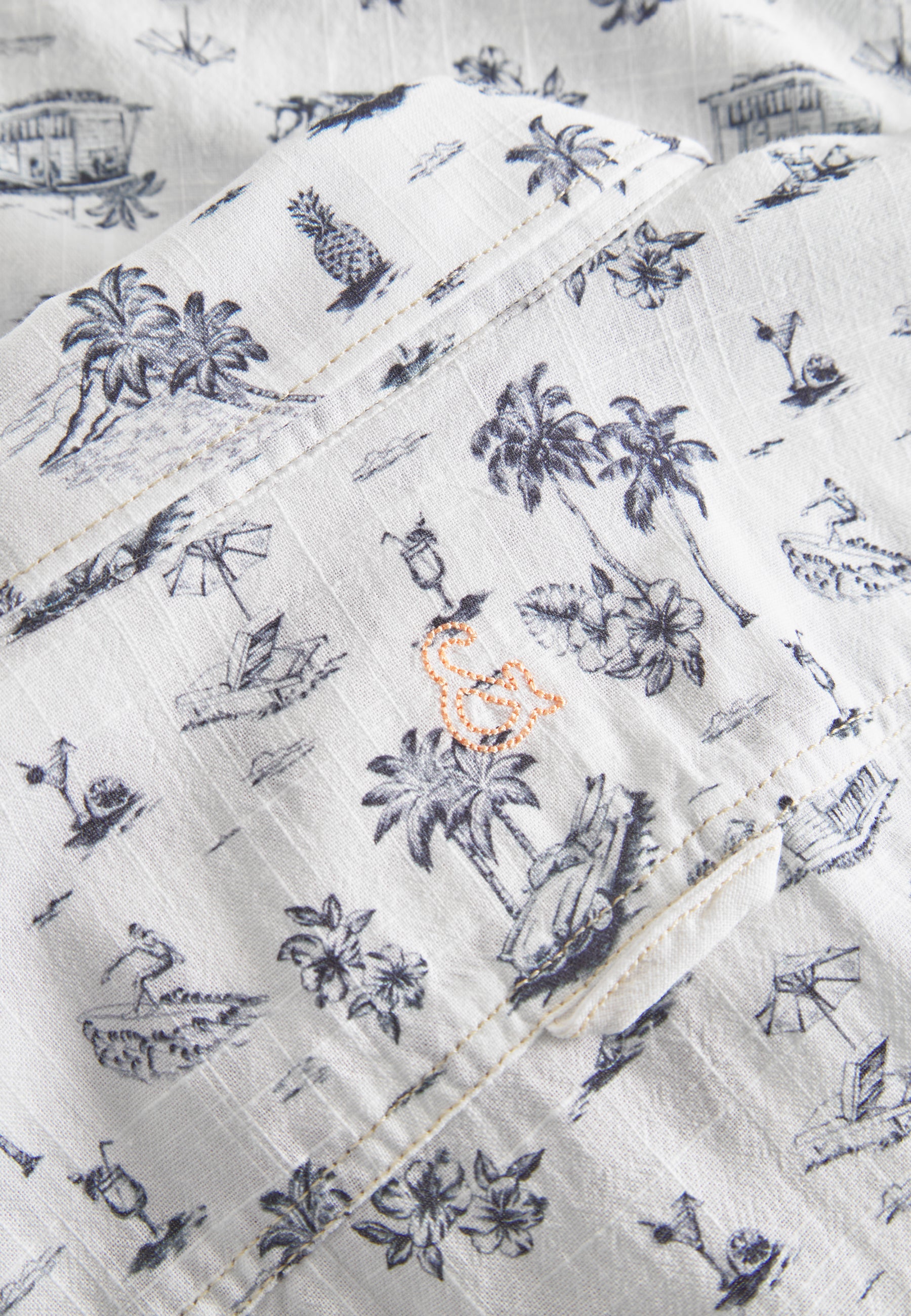 Shirt-Beach Print in Beach Print Hemden Colours and Sons   