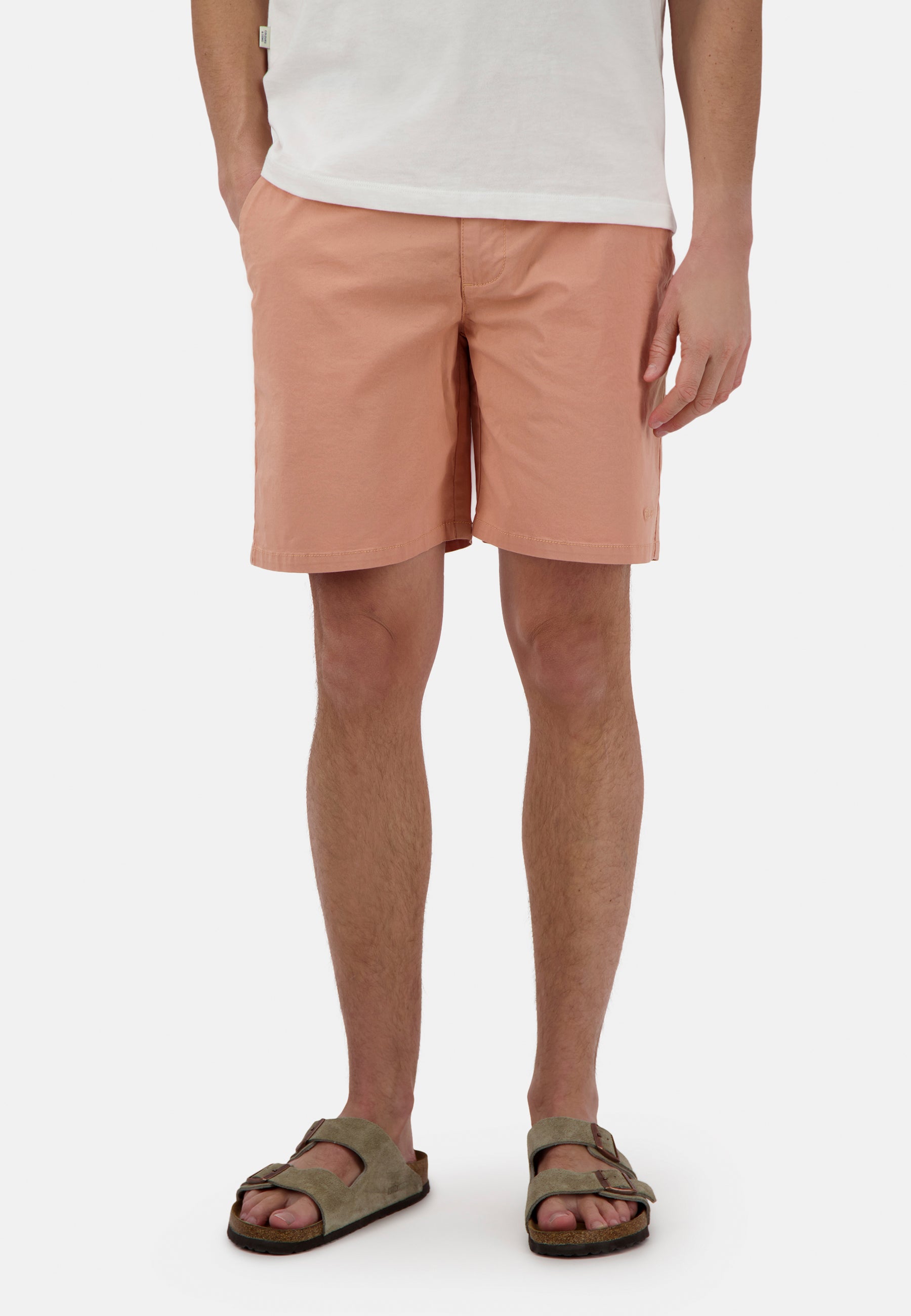 Shorts-Twill in Peach Shorts Colours and Sons   