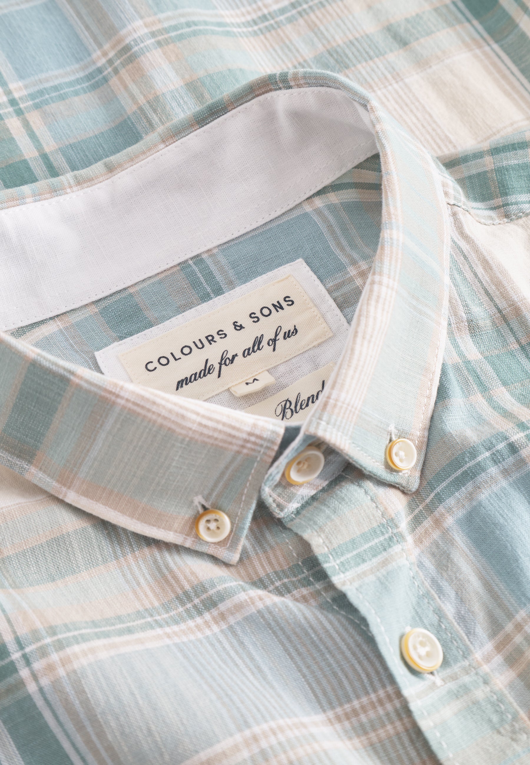 Shirt-Checked in Kimono Check Hemden Colours and Sons