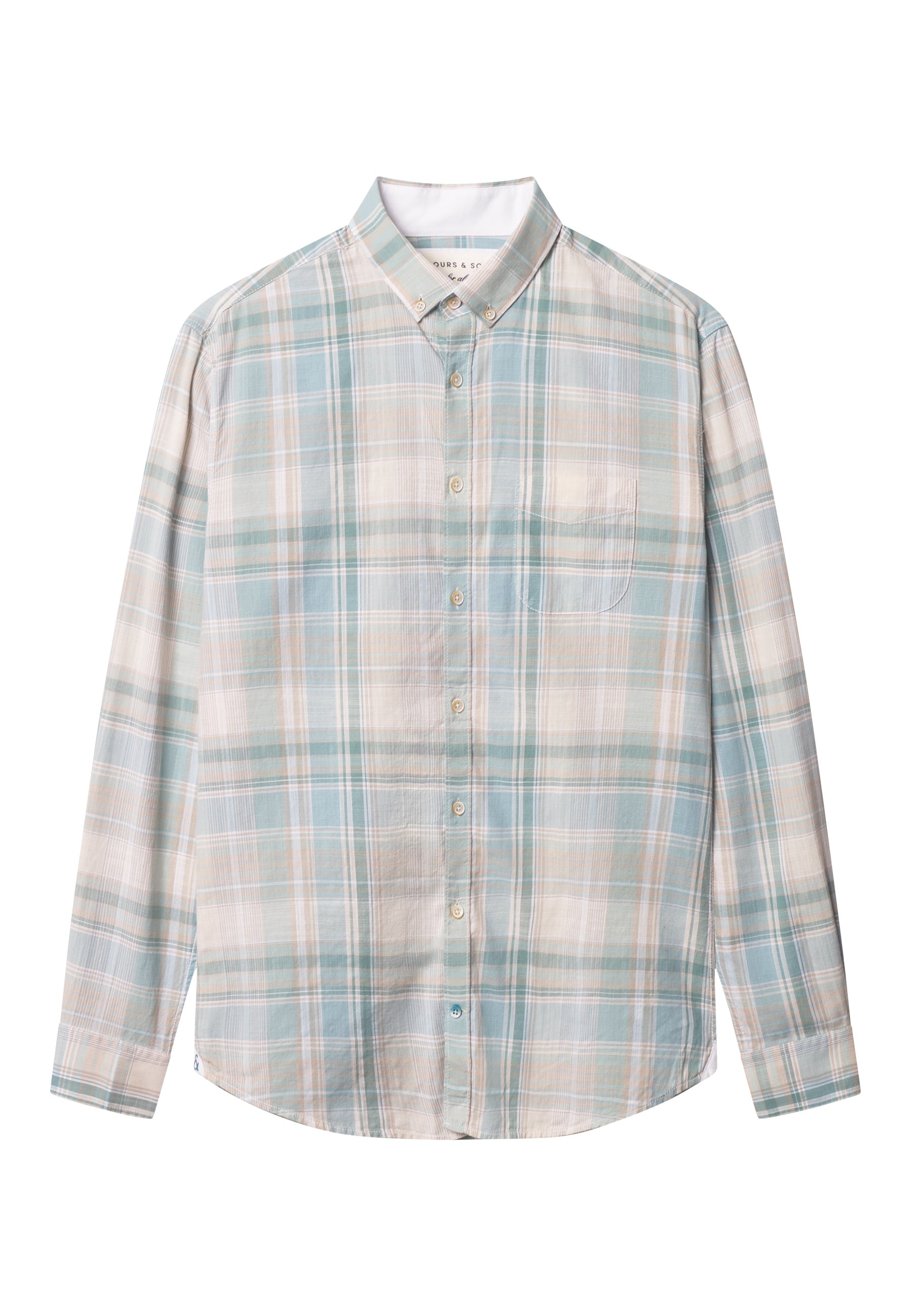 Shirt-Checked in Kimono Check Hemden Colours and Sons