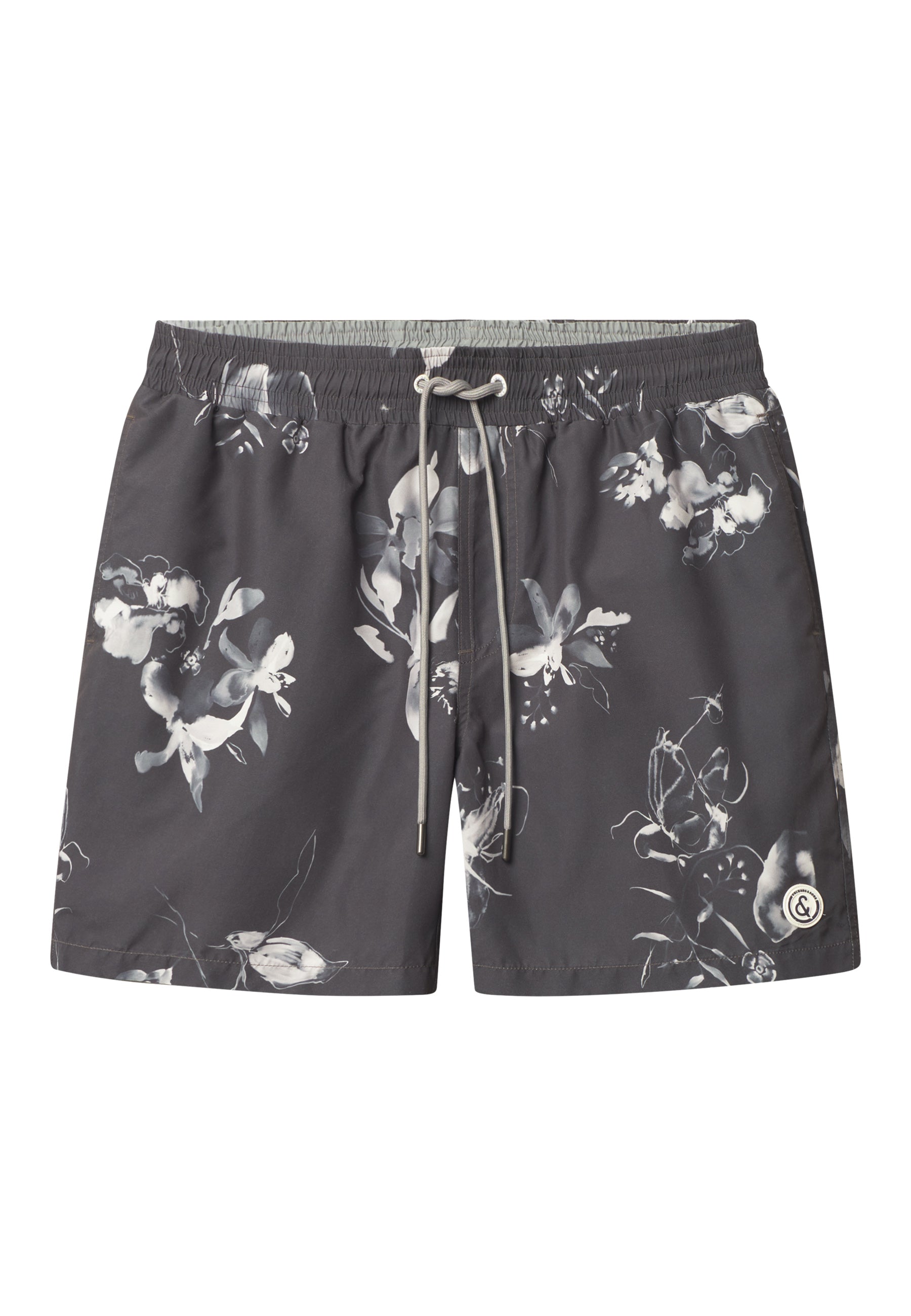 Swimshorts-Printed in Smoke Black Badehosen Colours and Sons