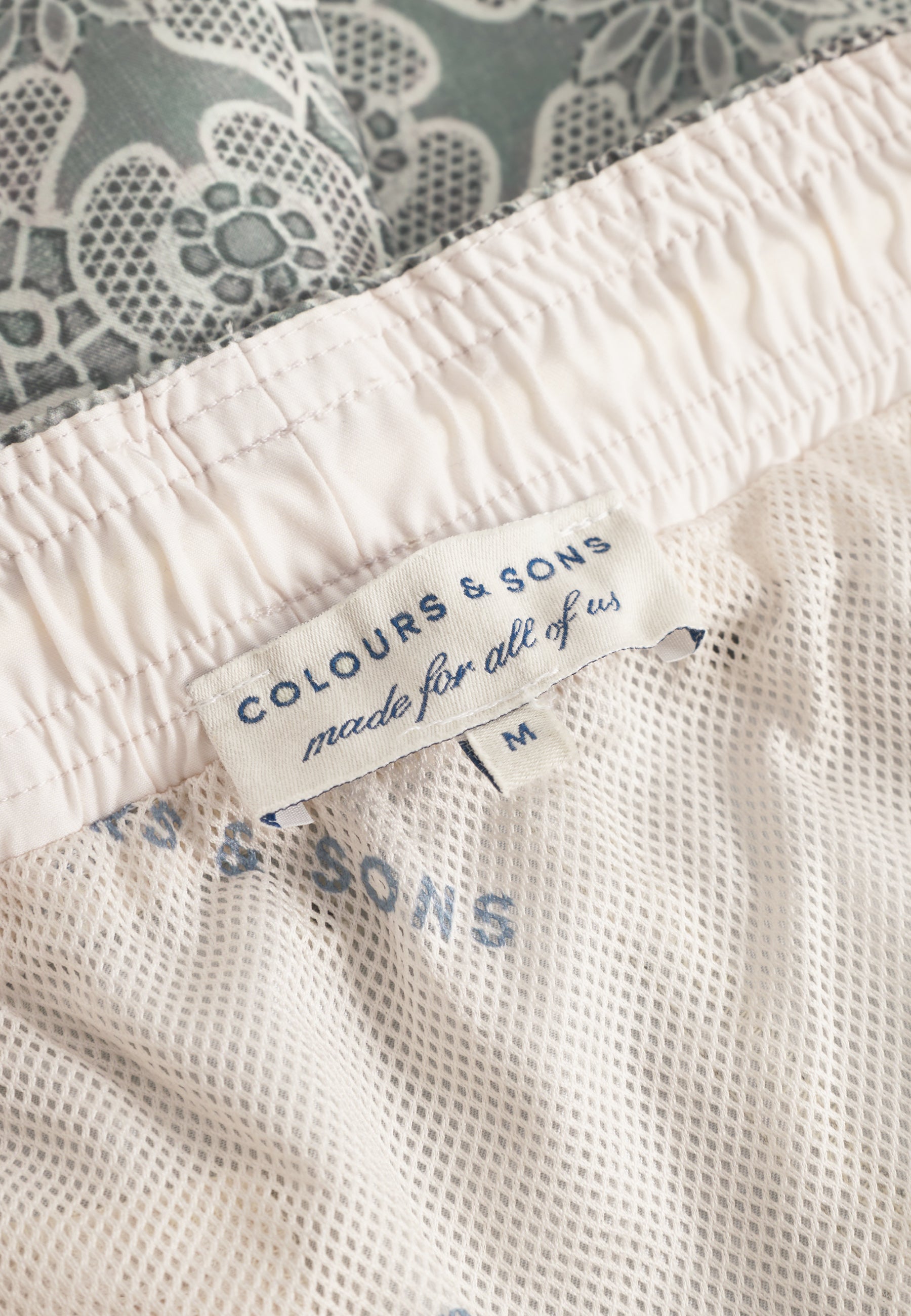 Swimshorts-Printed in Japanese Tile Badehosen Colours and Sons