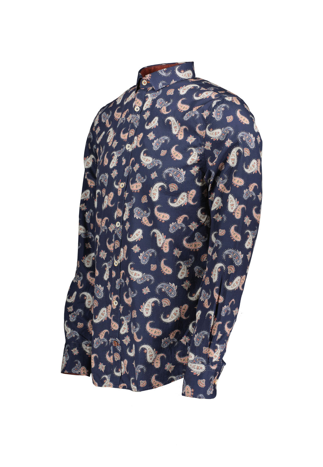 Shirt-Paisley Print in Big Paisley Hemden Colours and Sons   