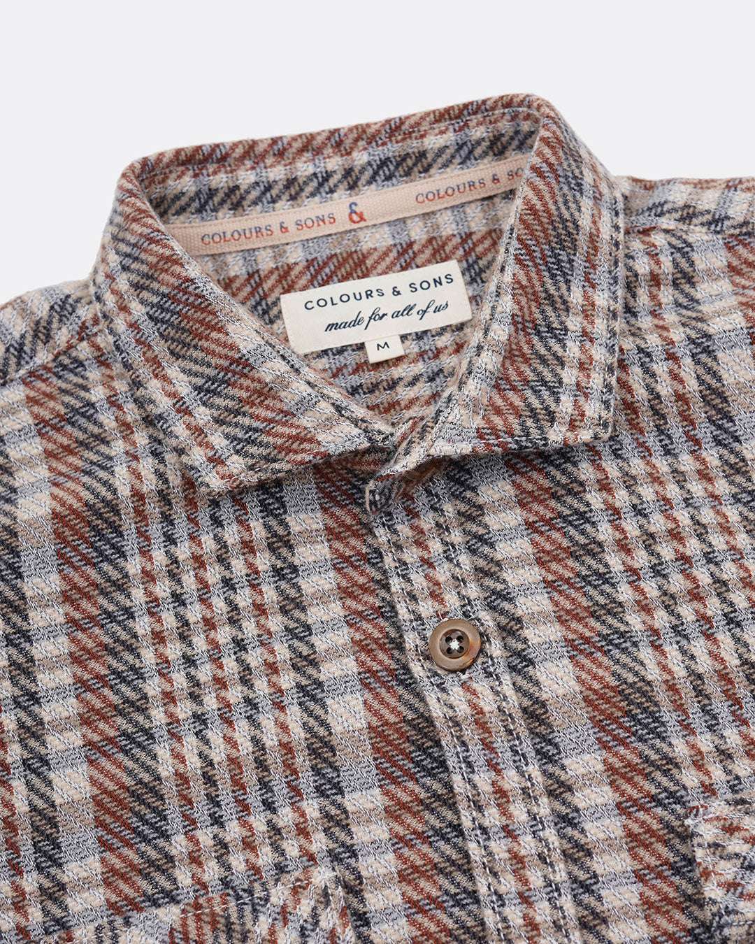 Shirt-Check in Dusty Bronce Check Hemden Colours and Sons   