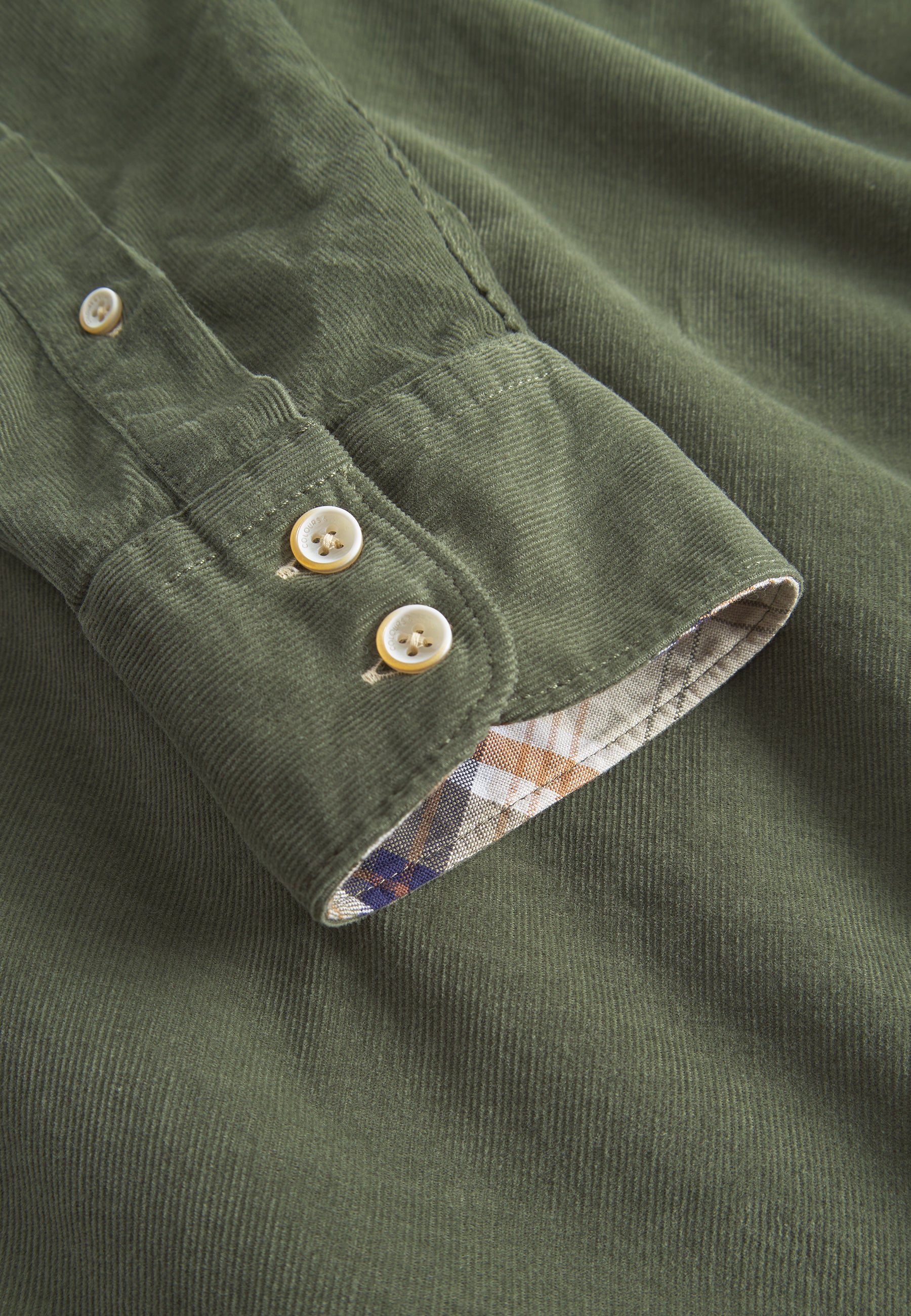 Shirt Corduroy in Clover Hemden Colours and Sons   