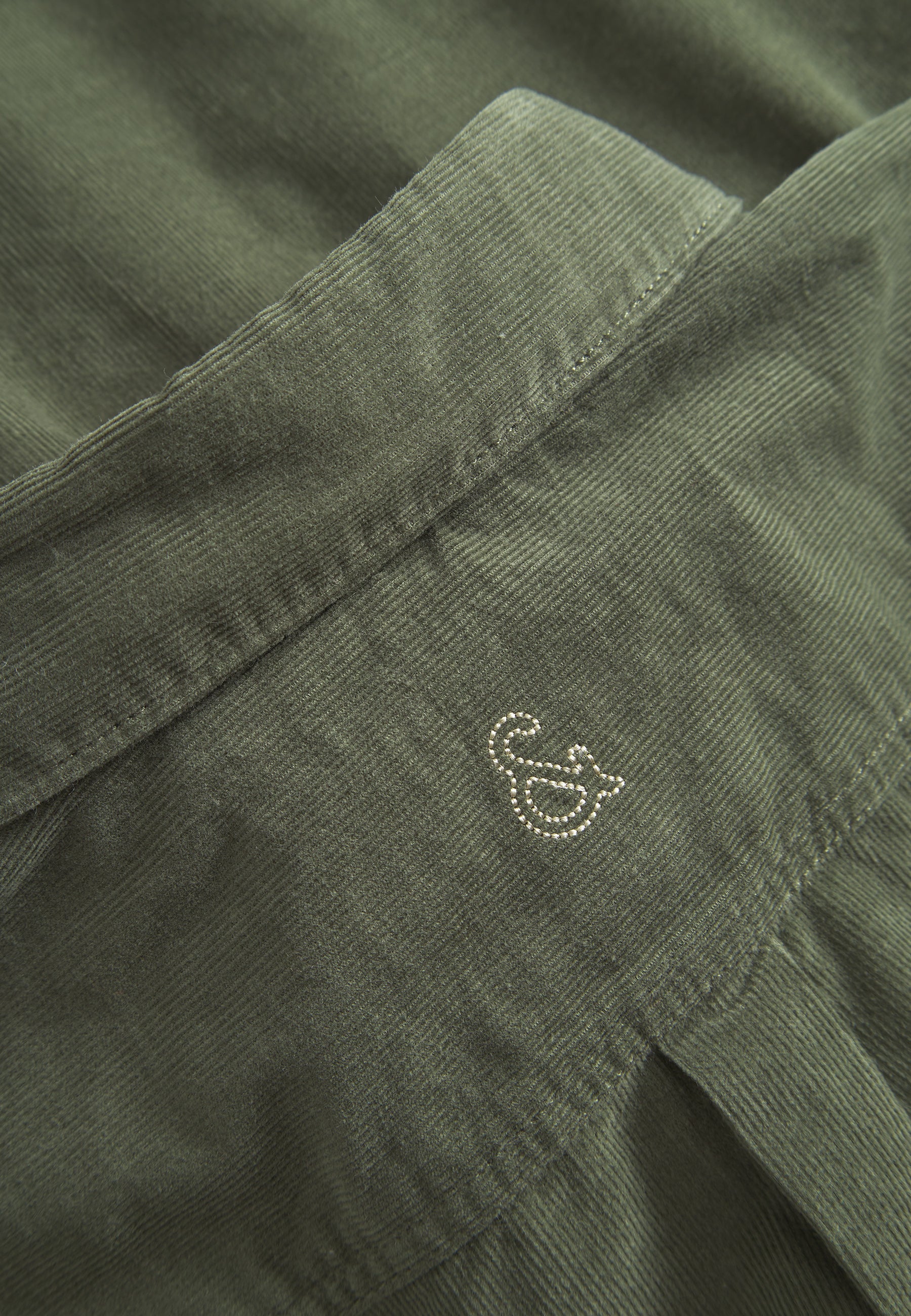 Shirt Corduroy in Clover Hemden Colours and Sons   