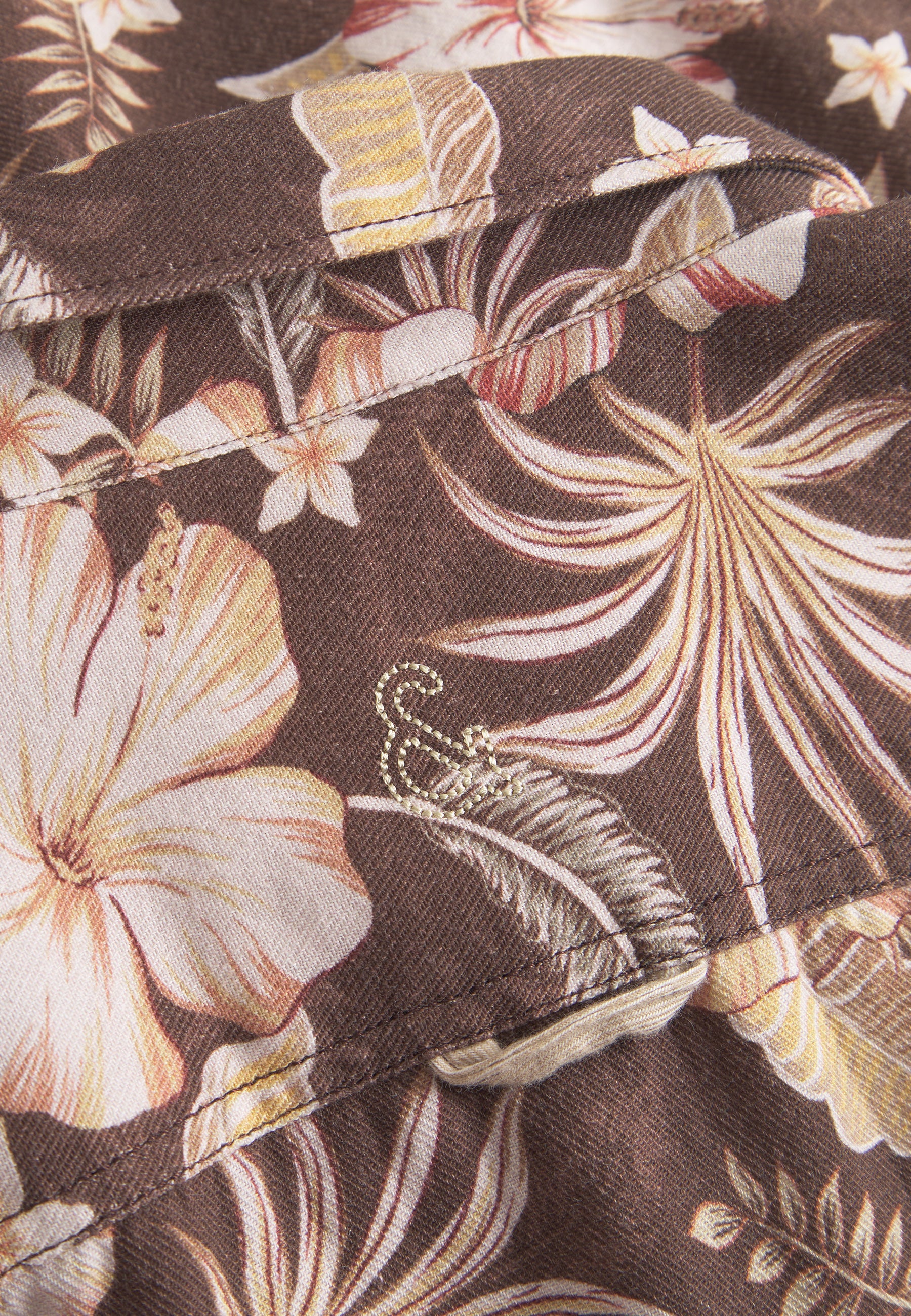 Shirt Printed in Soil Flowers Hemden Colours and Sons   