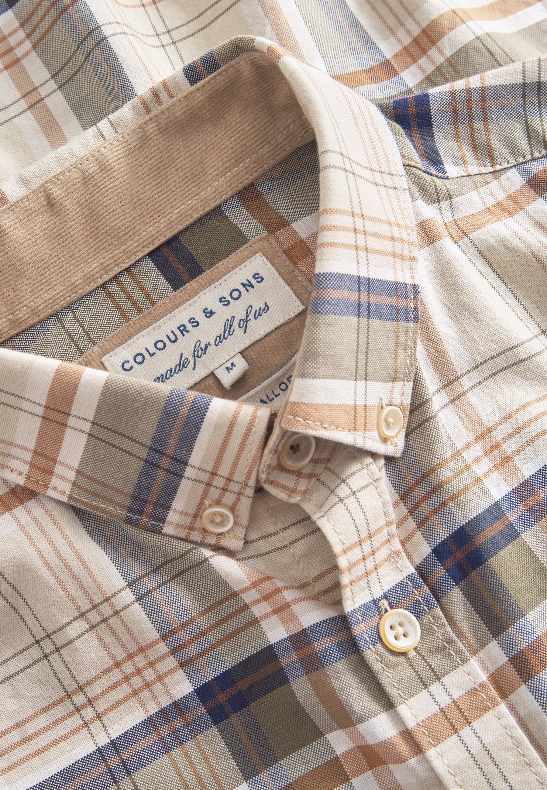 Shirt Checked in Mojave Check Hemden Colours and Sons   