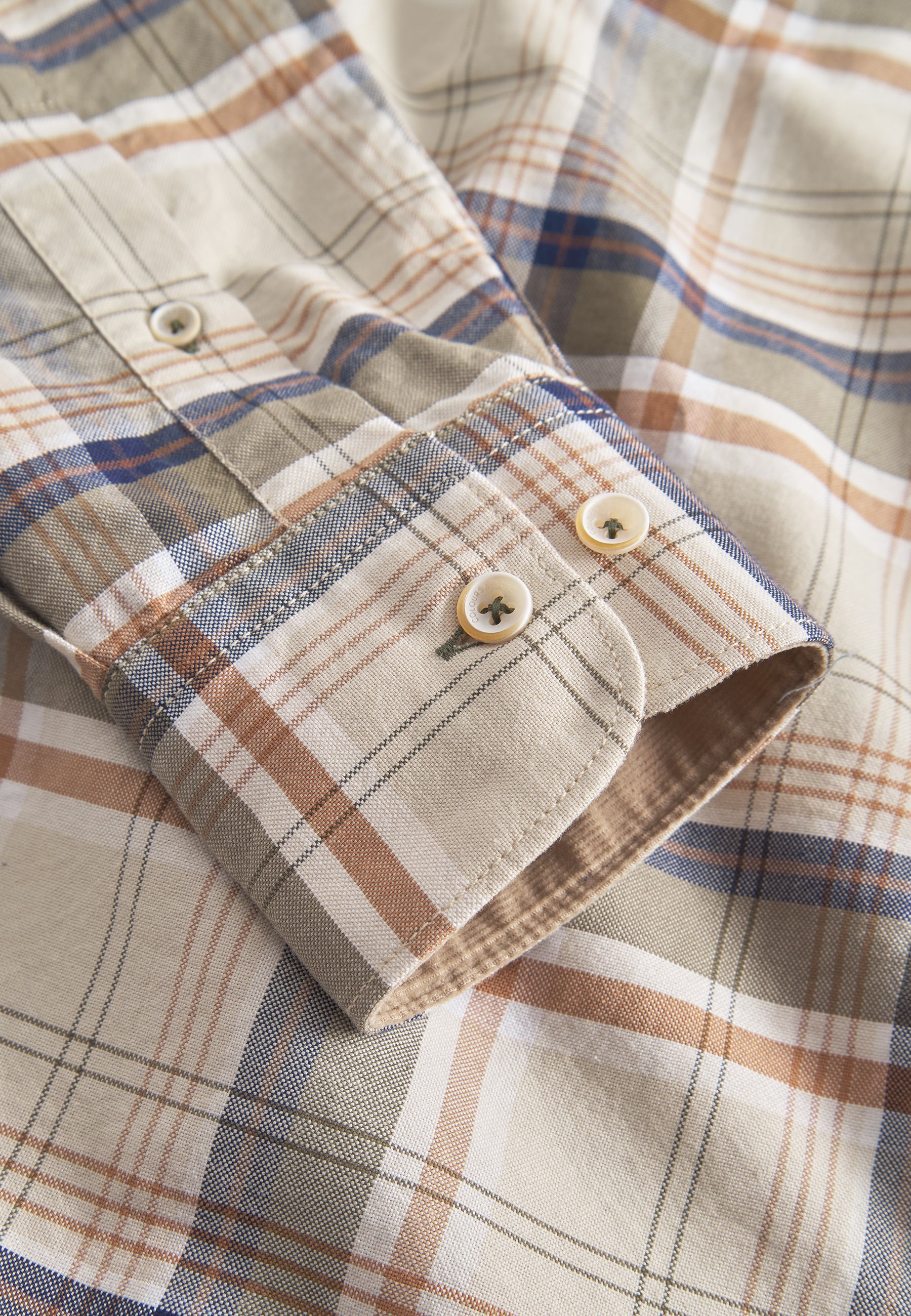 Shirt Checked in Mojave Check Hemden Colours and Sons   