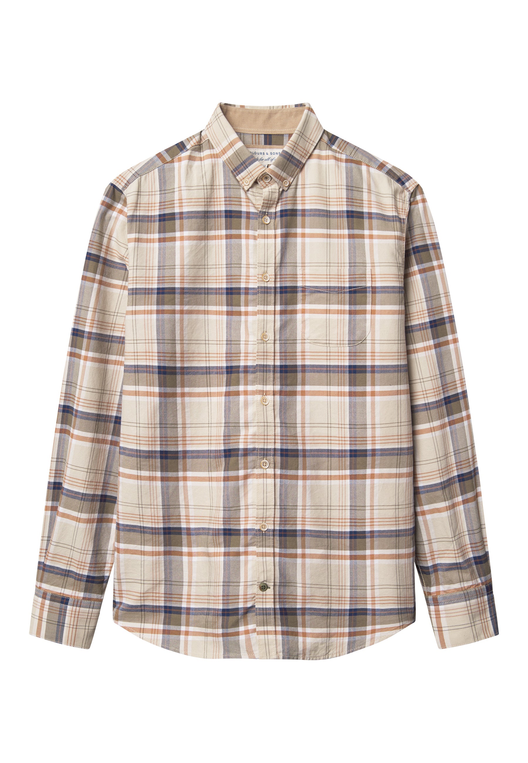 Shirt Checked in Mojave Check Hemden Colours and Sons   