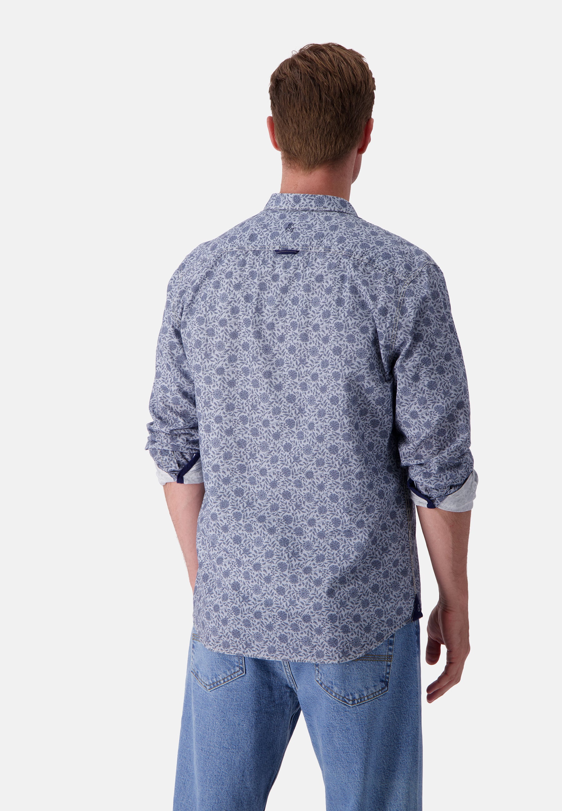 Shirt Printed in Horizon Flowers Hemden Colours and Sons   