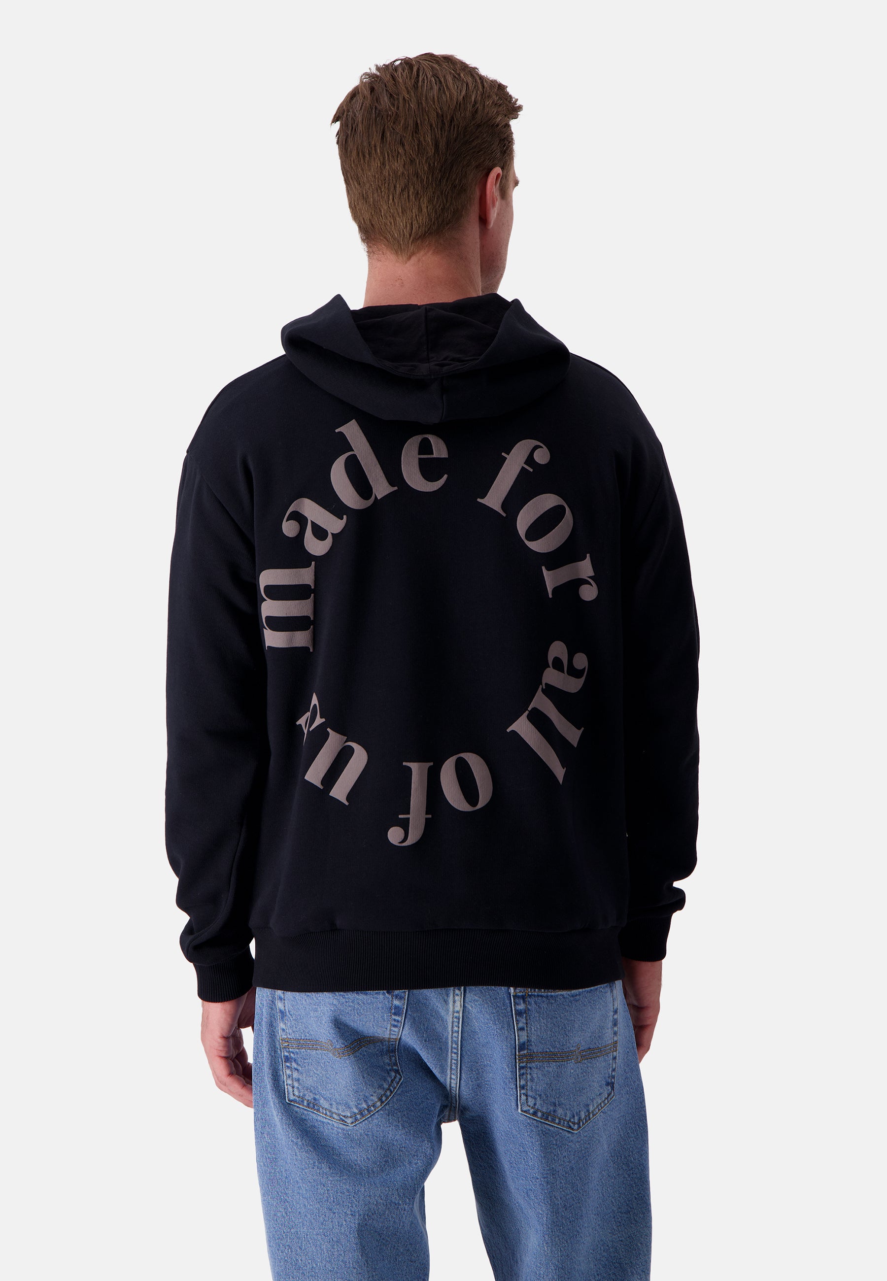 Hoodie MFAOS Print in Anthracite Kapuzenpullover Colours and Sons   