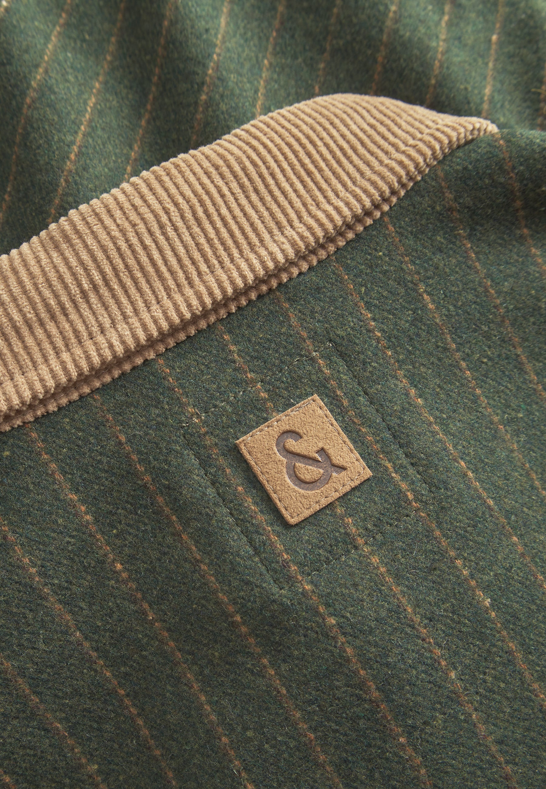 Overshirt Pin Stripes in Yucca Stripes Jacken Colours and Sons   