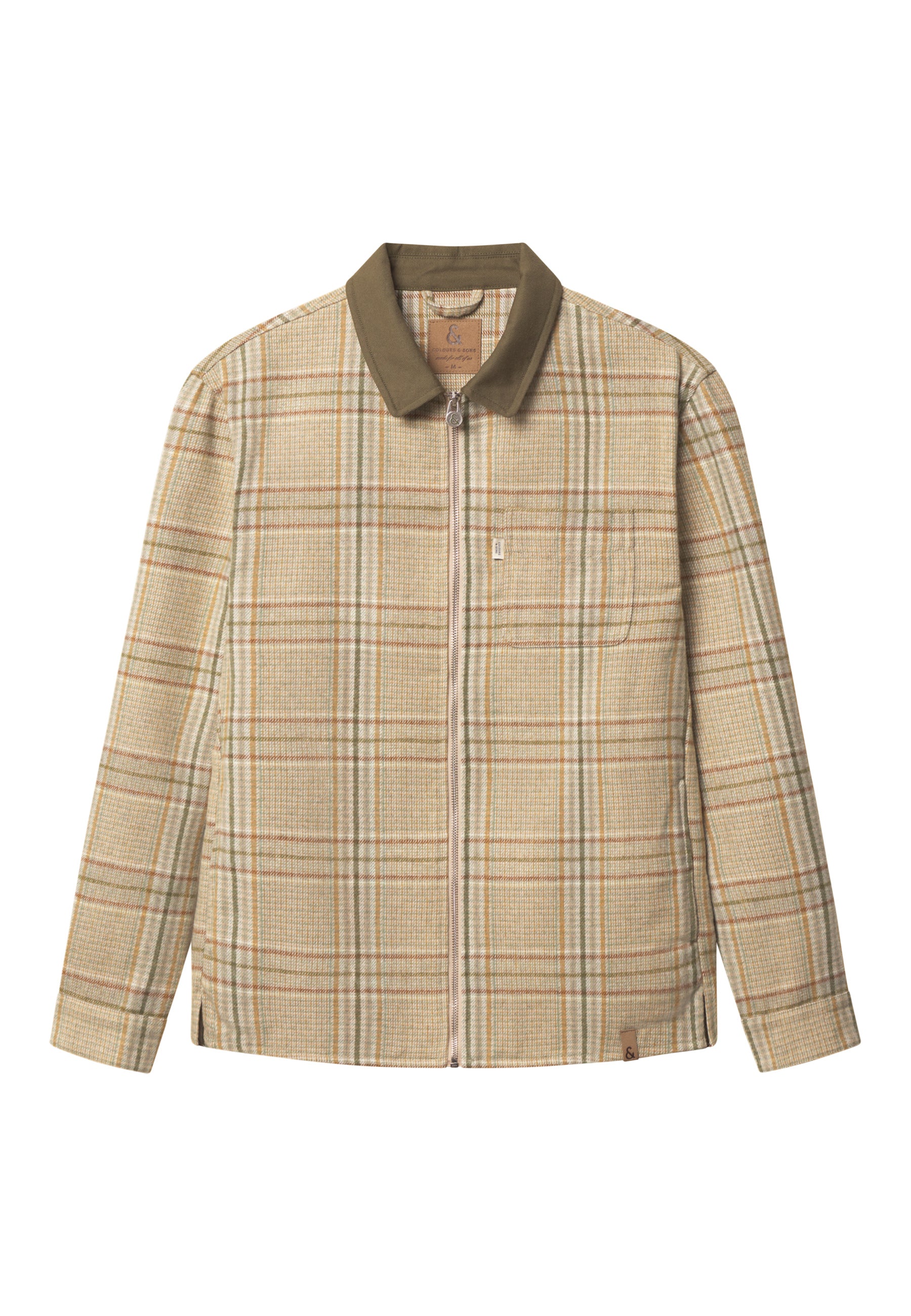 Overshirt Checked in Clover Check Jacken Colours and Sons   