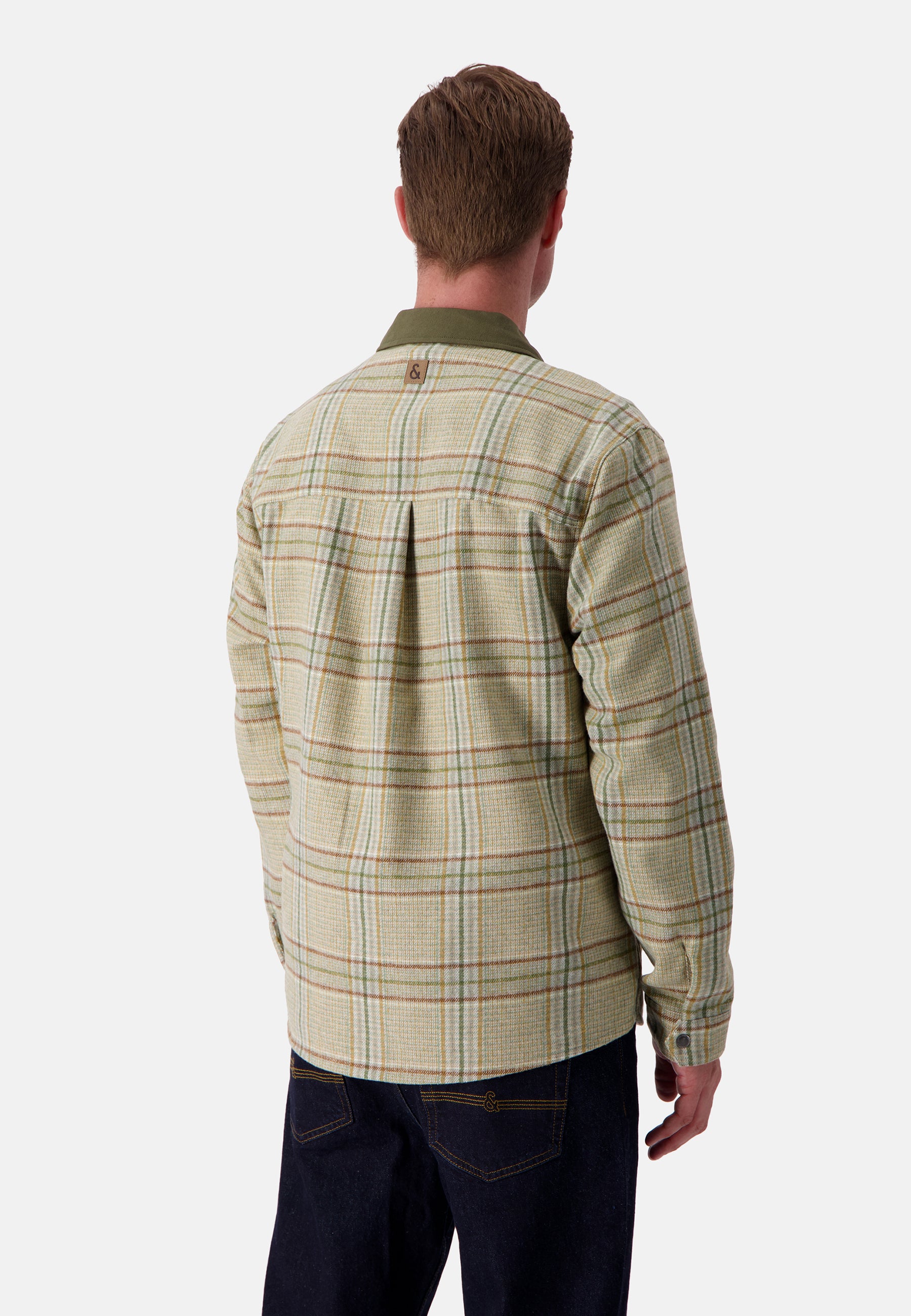 Overshirt Checked in Clover Check Jacken Colours and Sons   