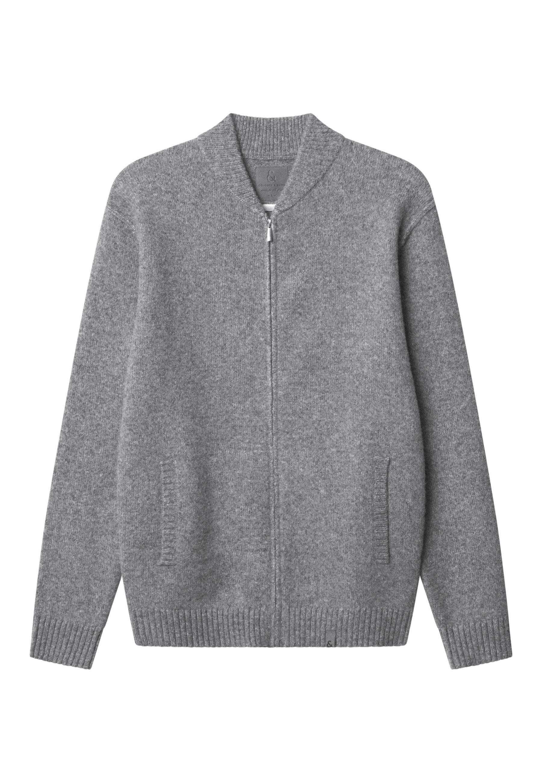 Bomberjacket in Steel Pullover Colours and Sons