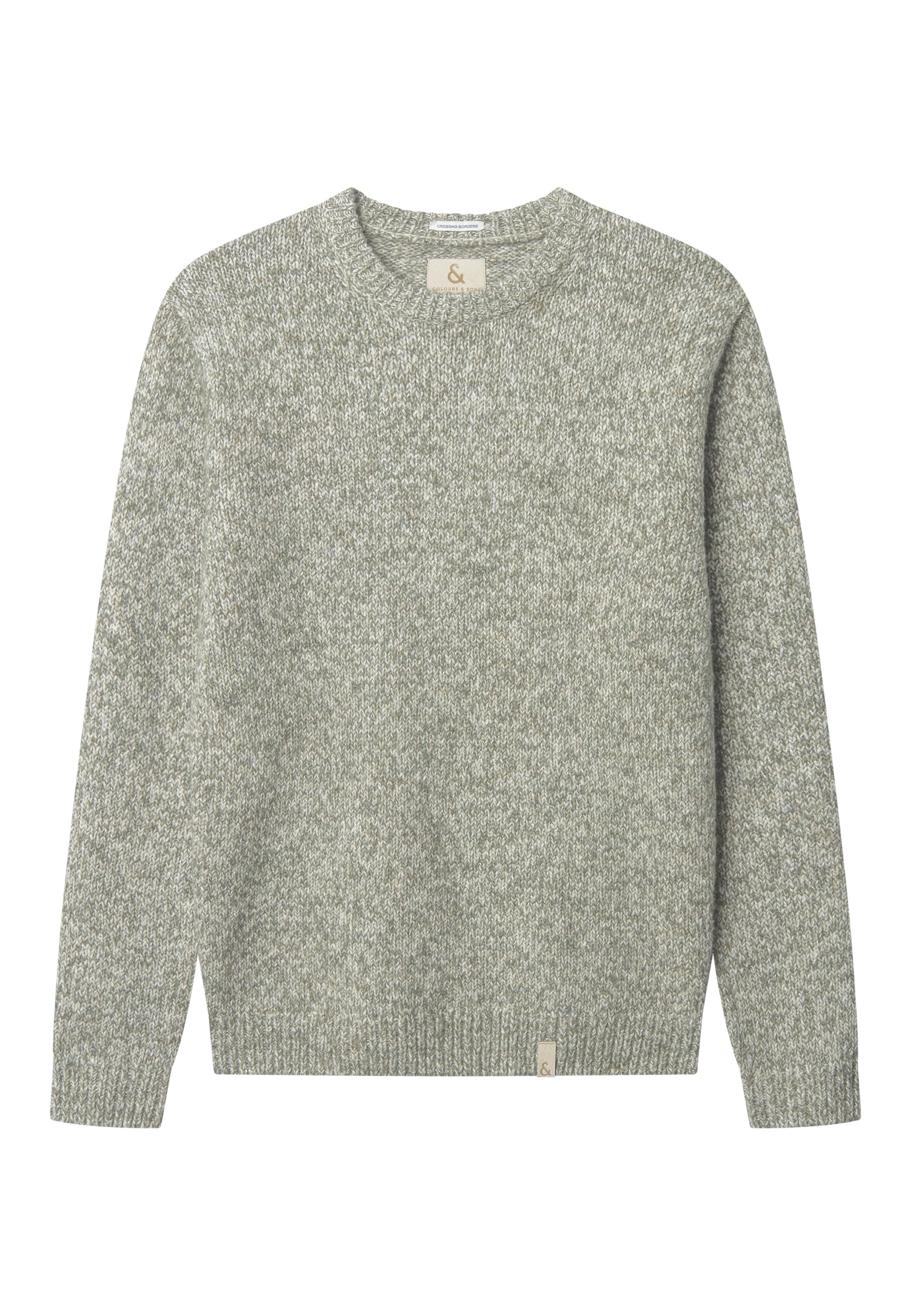 Roundneck-Marl in Hunter Pullover Colours and Sons
