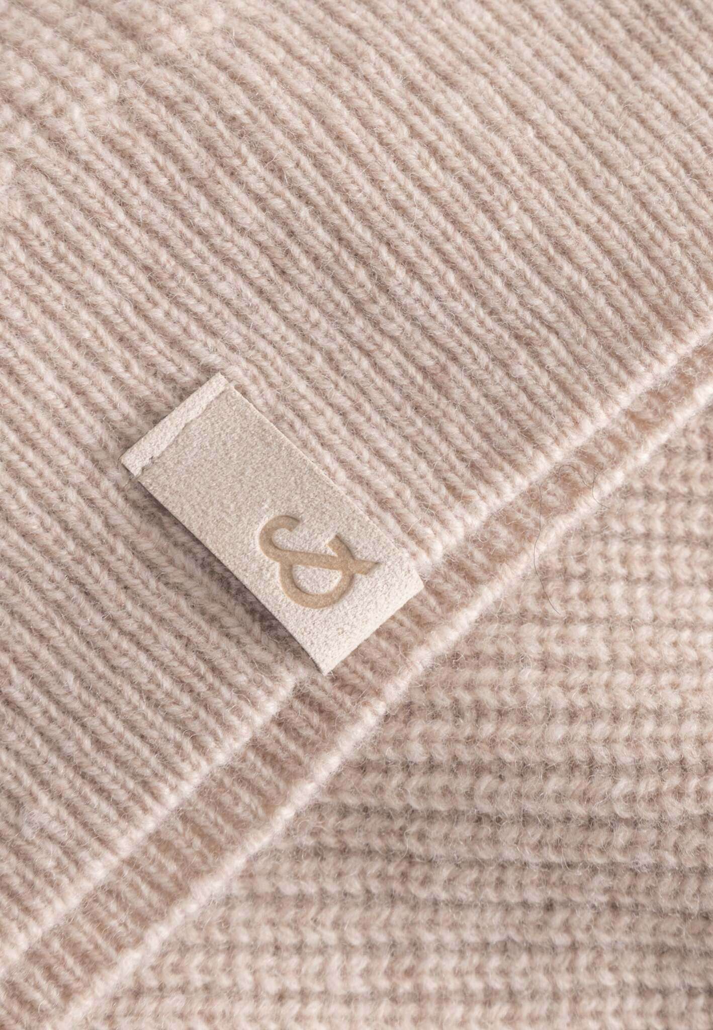 Half-Zip-Lambswool in Peanut Pullover Colours and Sons