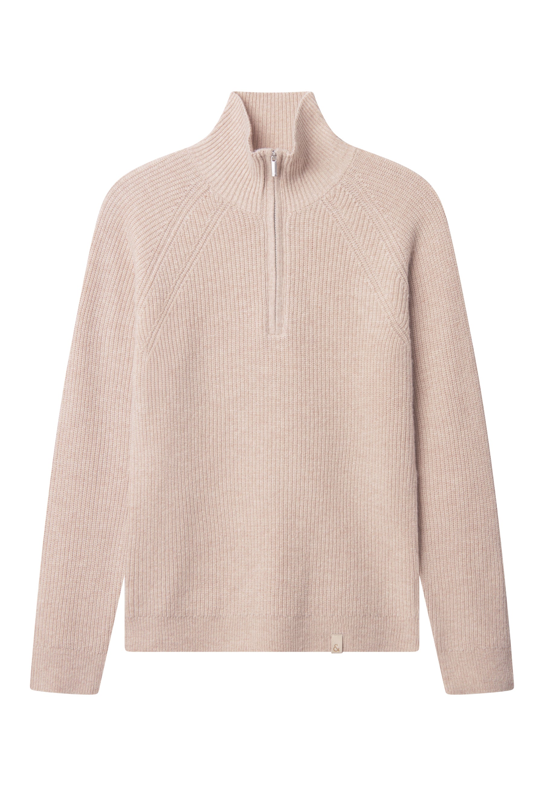 Half-Zip-Lambswool in Peanut Pullover Colours and Sons