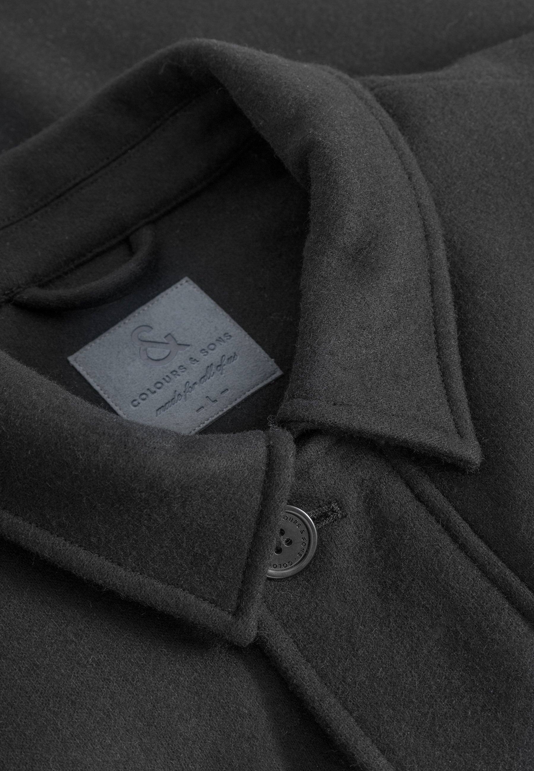 Jacket-Pilot in Black Jacken Colours and Sons