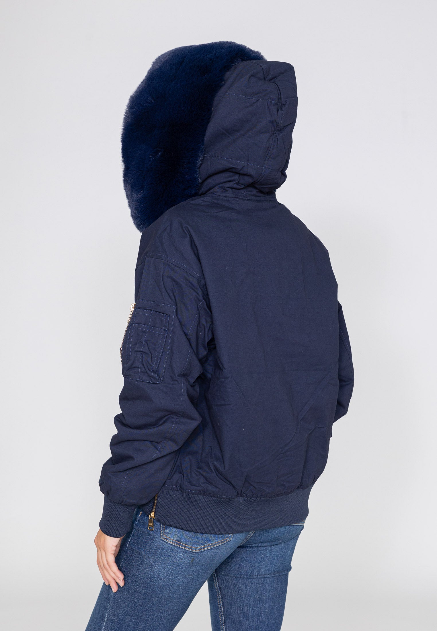 Ada W Bomberjacke in Navy Jacken Bombers Original   