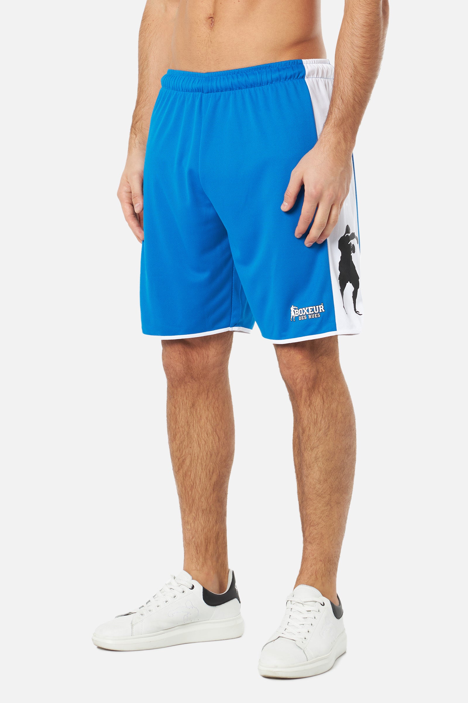 Soccer Basic Shorts in Azure Shorts Boxeur des Rues   
