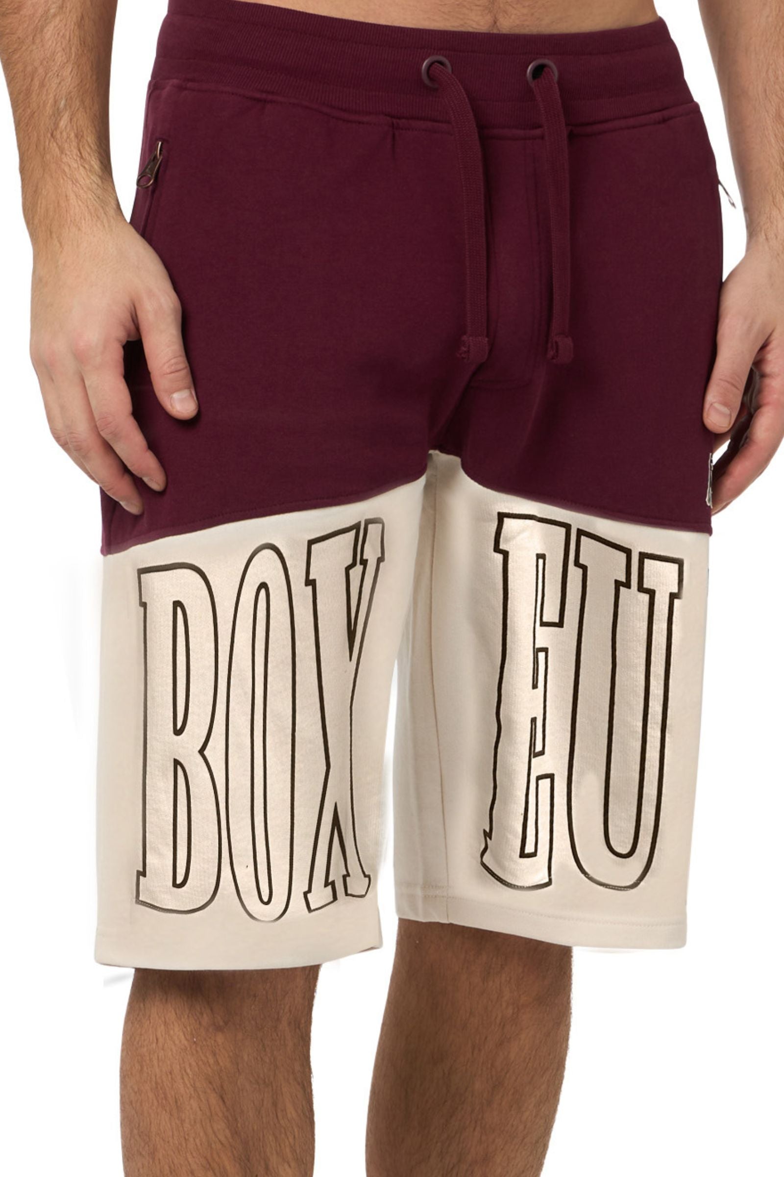 Challenge Shorts in Bordeaux Shorts Boxeur des Rues