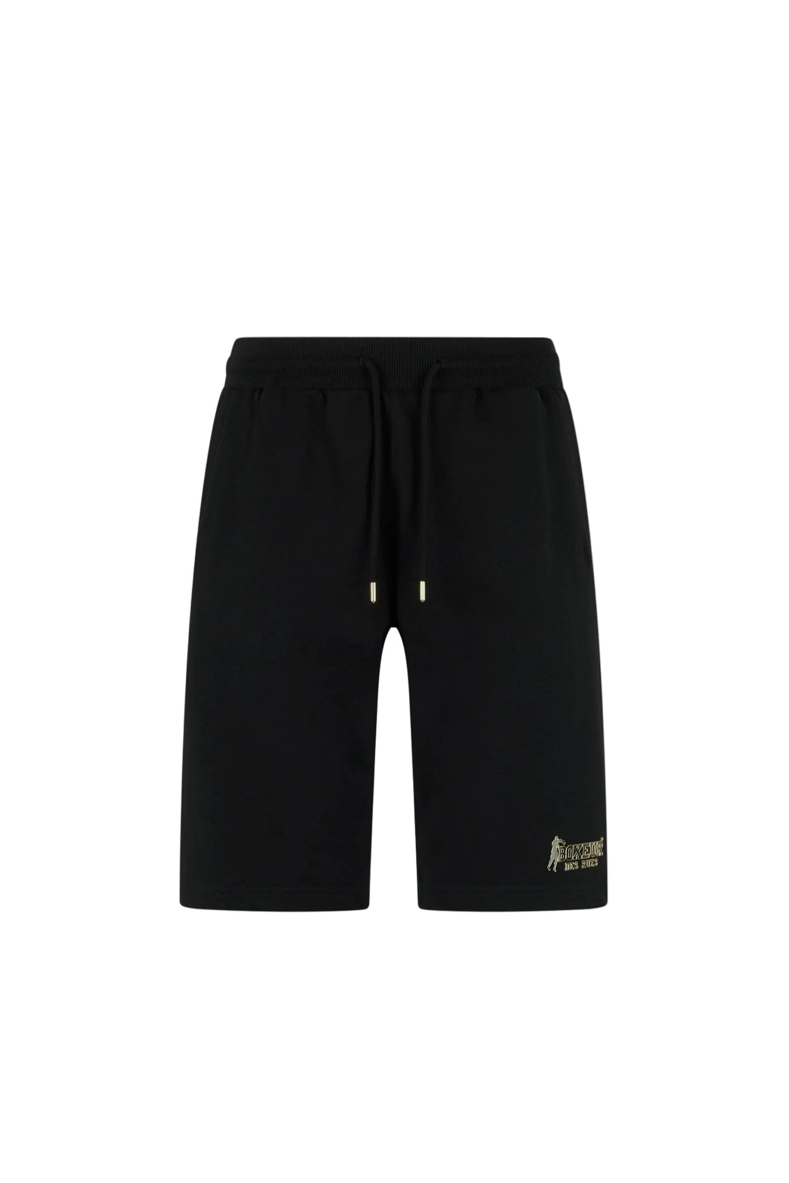 Short Pant With Logo in Black Shorts Boxeur des Rues