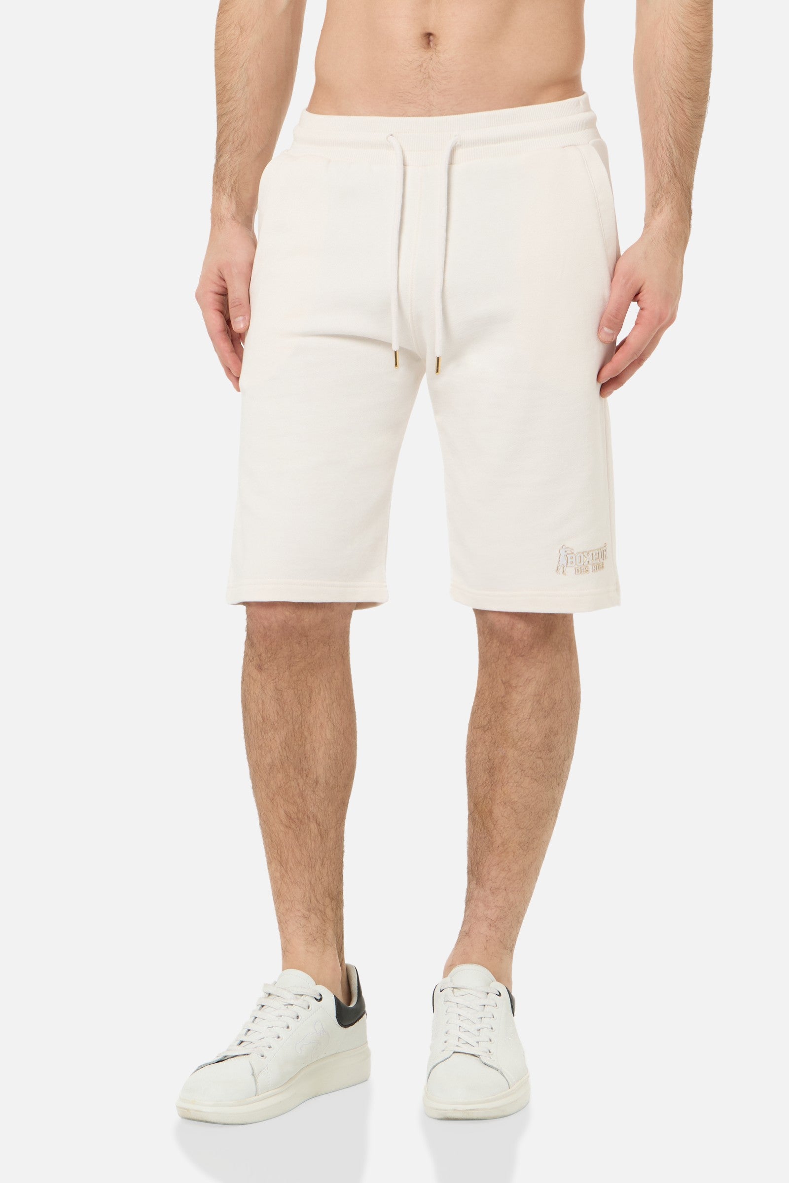 Short Pant With Logo in Butter Shorts Boxeur des Rues