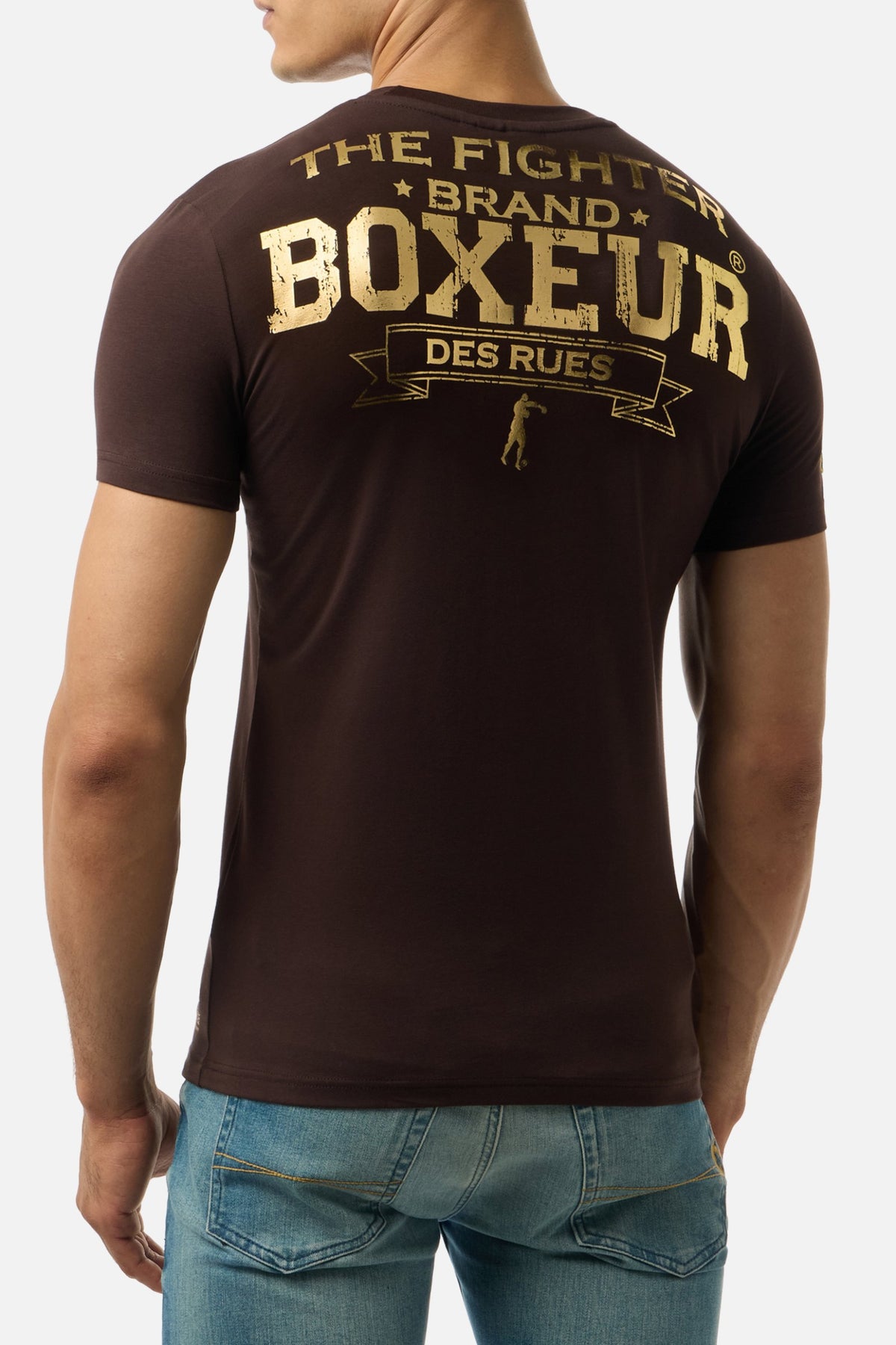 T-Shirt Boxeur Street 2 in Chocolate Fondant T-Shirts Boxeur des Rues