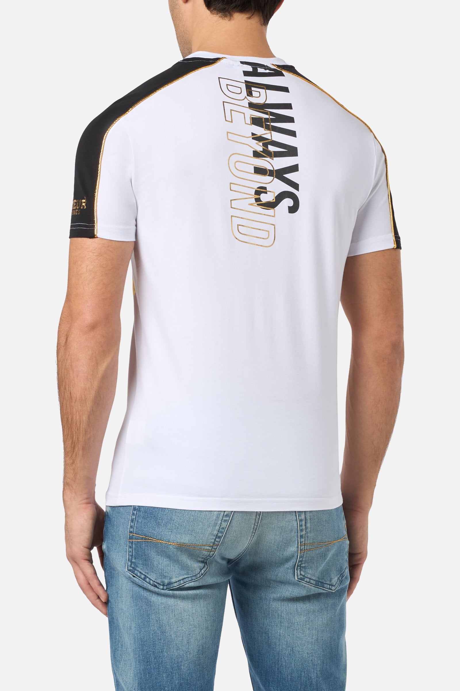 Regular T-Shirt with Print in White T-Shirts Boxeur des Rues   