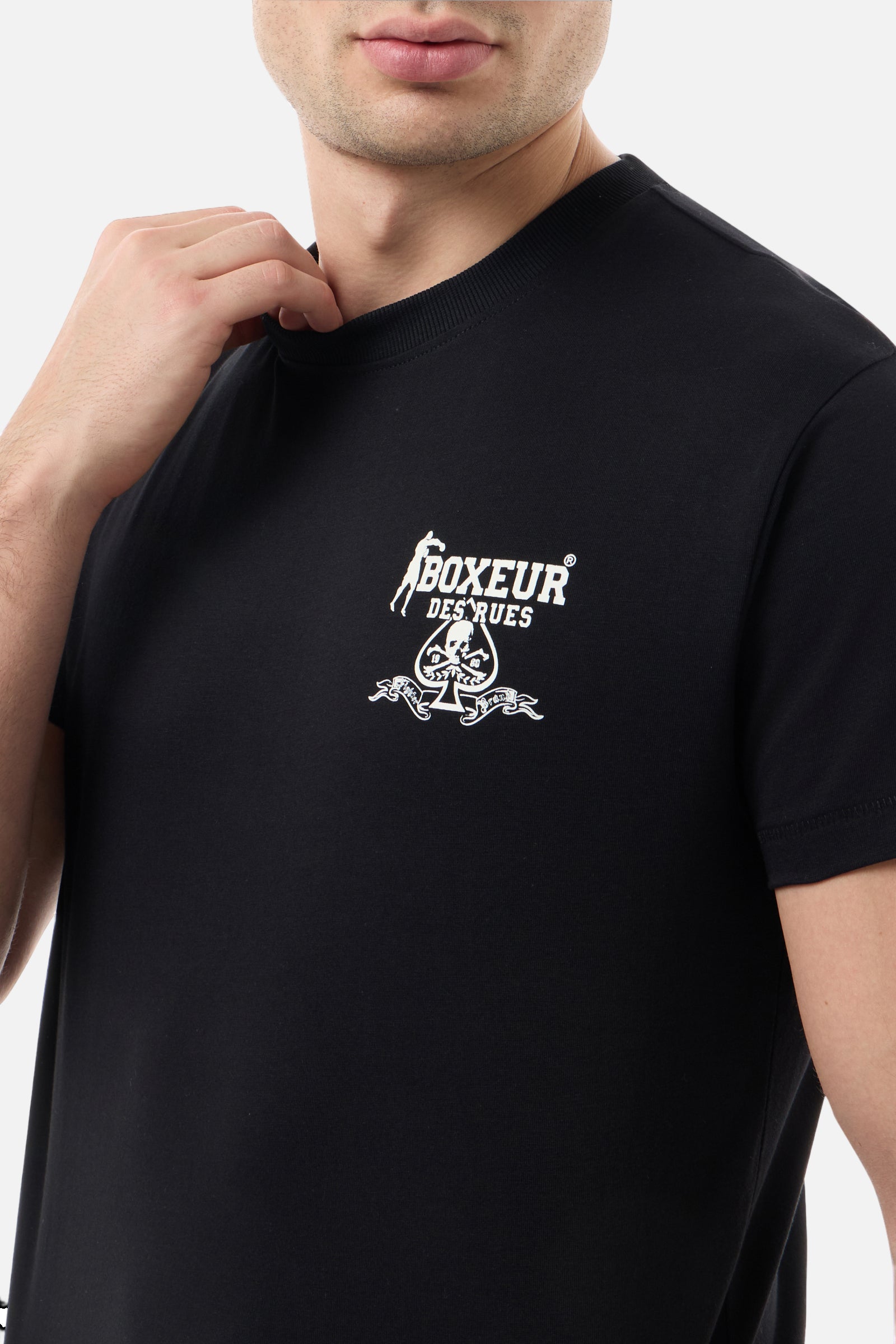 Graphic T-Shirt in Black T-Shirts Boxeur des Rues